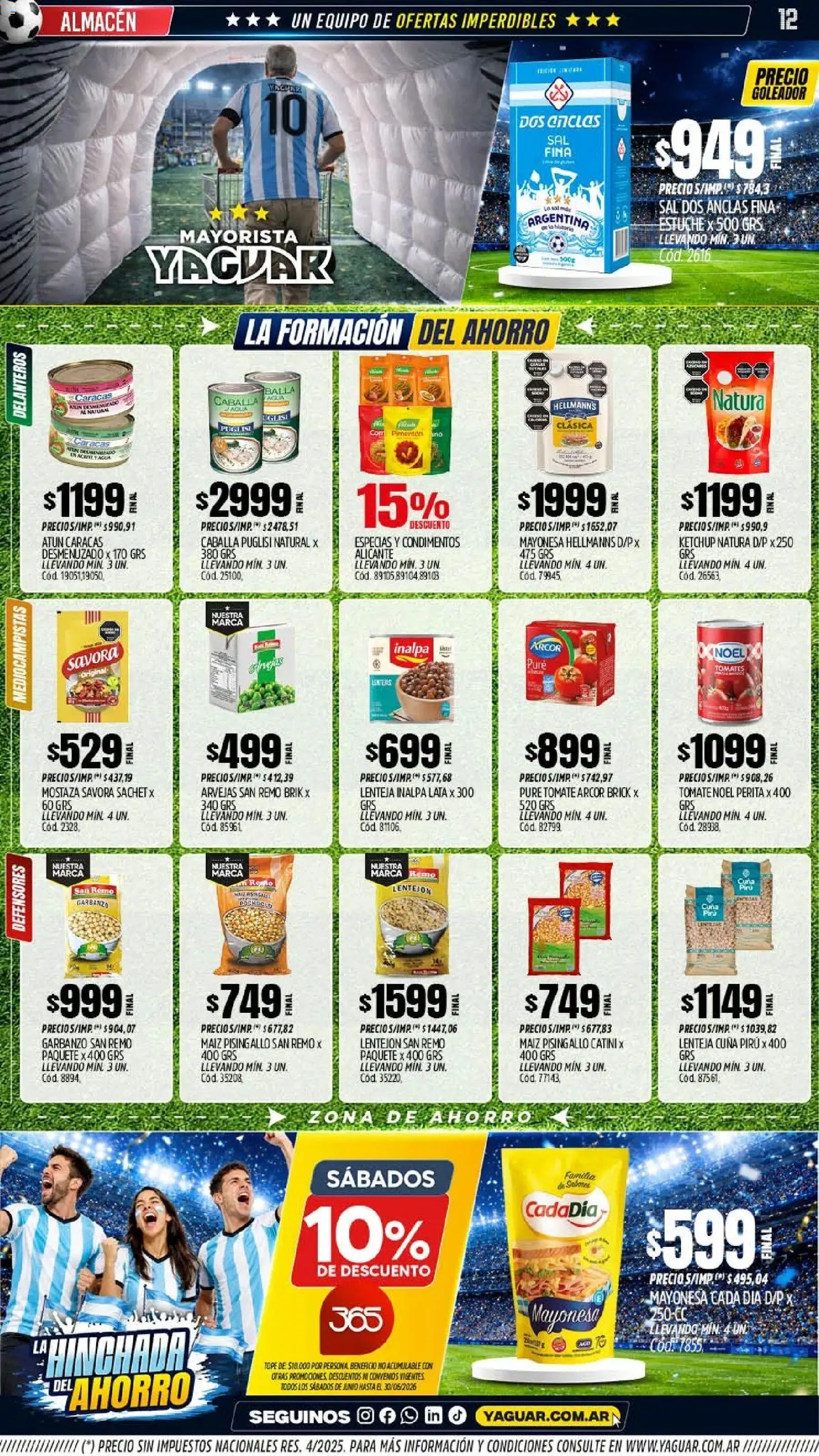 Yaguar - Oferta Semanal Chaco │ válido desde el 22/06/2026 | Página: 11
