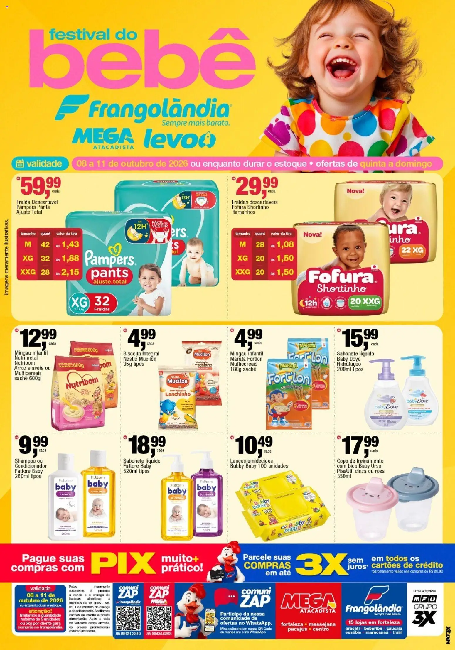 Frangolândia Folheto - válido de 08/10/2026 | Página: 1