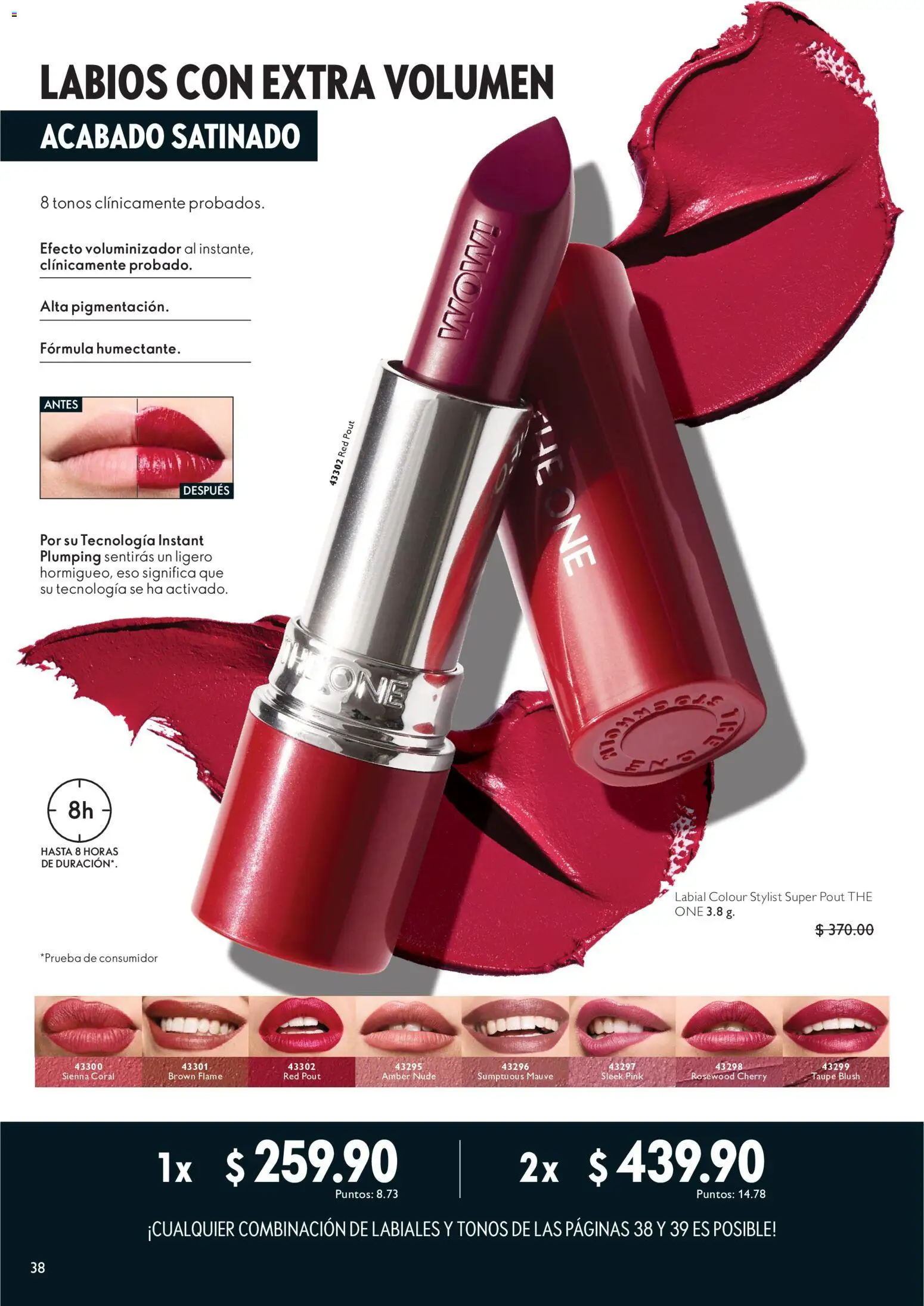 Nuevas ofertas de Oriflame válidas en toda la República Mexicana desde el 30.05.2026. ¡Encuentra las mejores ofertas en Oriflame campaña 8 2026! | Página: 38