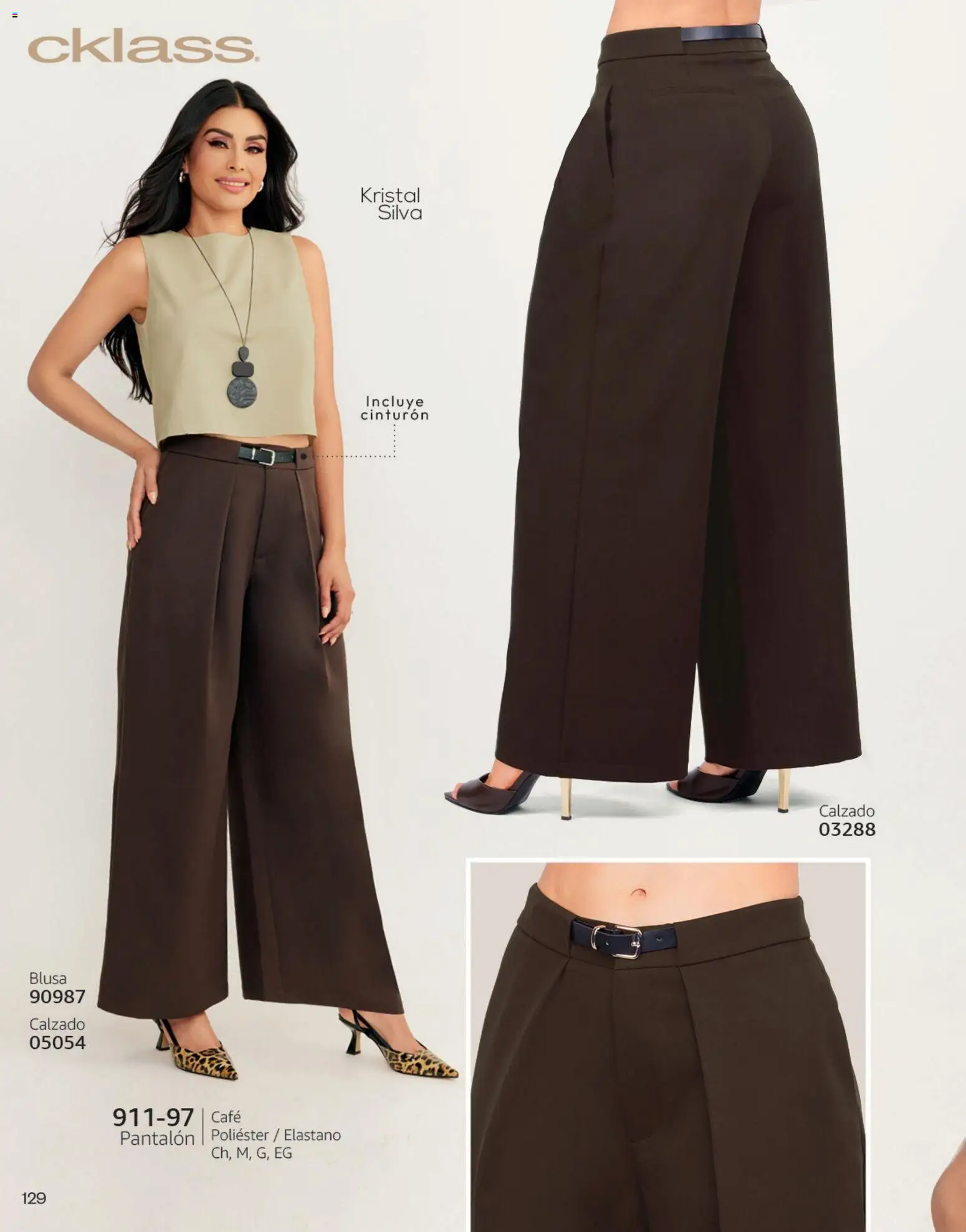 Nuevas ofertas de Cklass válidas en toda la República Mexicana desde el 08/07/2026. ¡Encuentra las mejores ofertas en Cklass catálogo Otoño Invierno! | Página: 132 | Productos: Blusa, Cinturón, Café