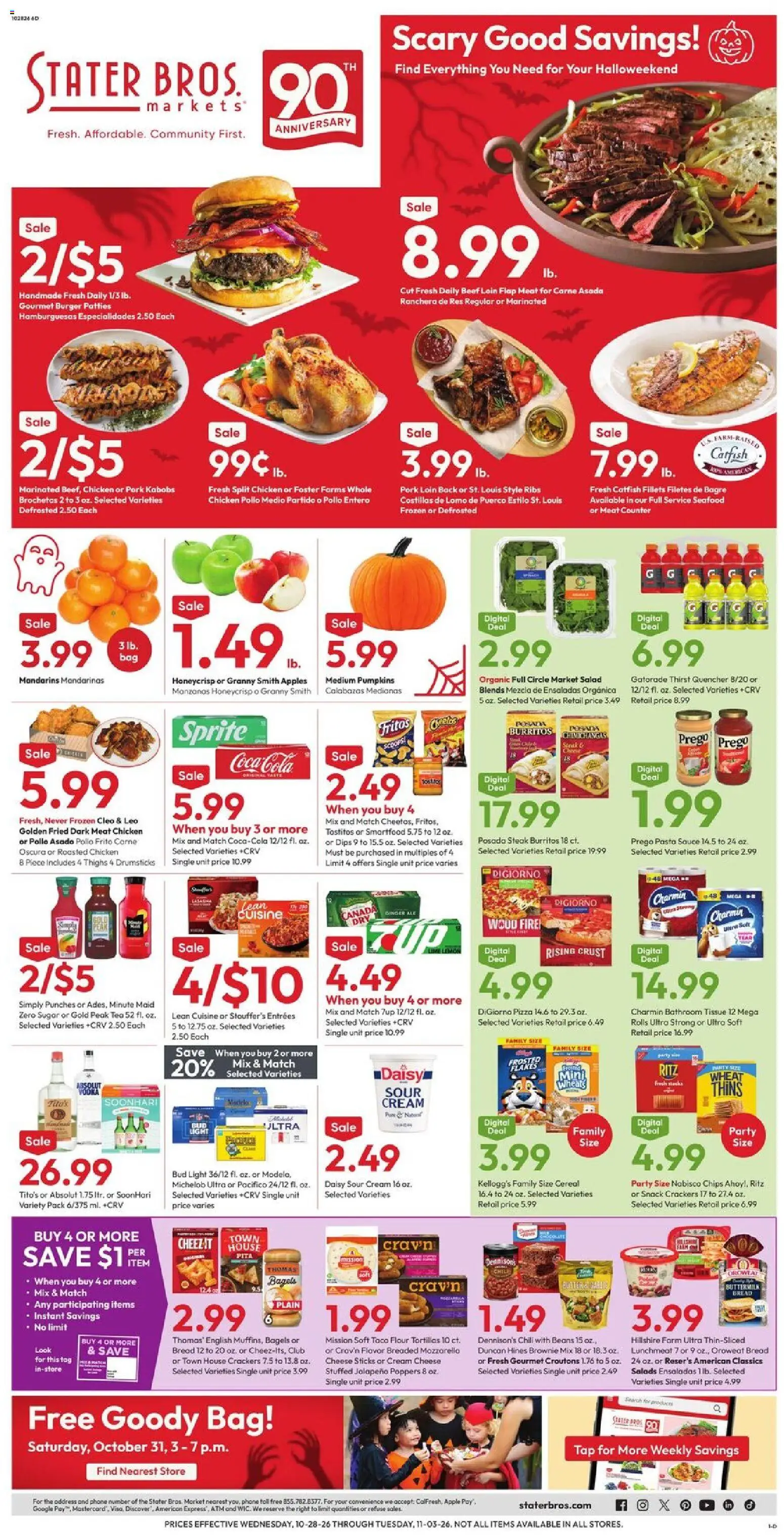 Stater Bros Weekly Ad - valid from 10/28/2026 | Page: 1
