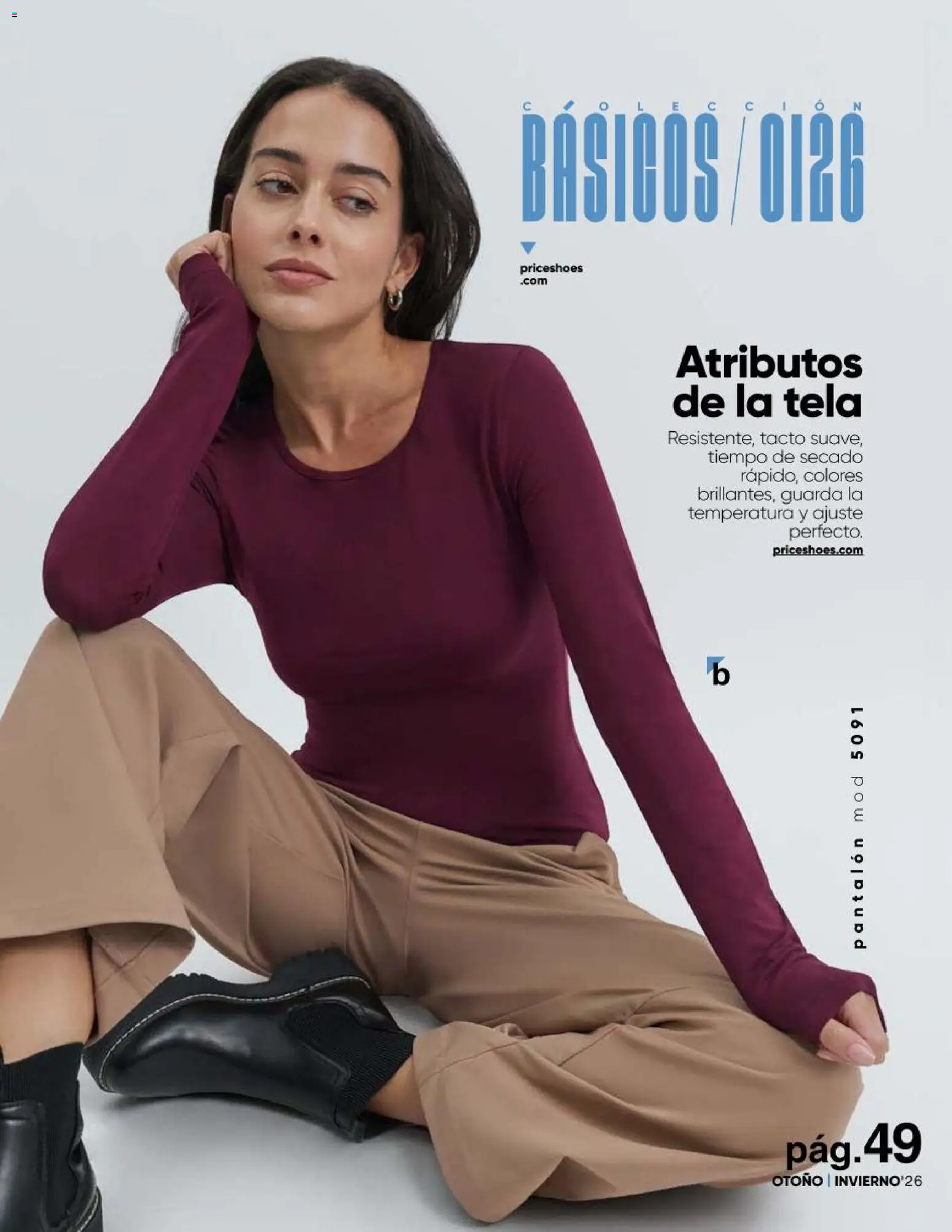 Nuevas ofertas de Price Shoes válidas en toda la República Mexicana desde el 23/07/2026. ¡Encuentra las mejores ofertas en Price Shoes catálogo Básicos! | Página: 49