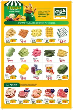 GIGA Atacado ofertas Feirão - Pré-Visualização do folheto da loja GIGA Atacado, válido de 19/10/2026