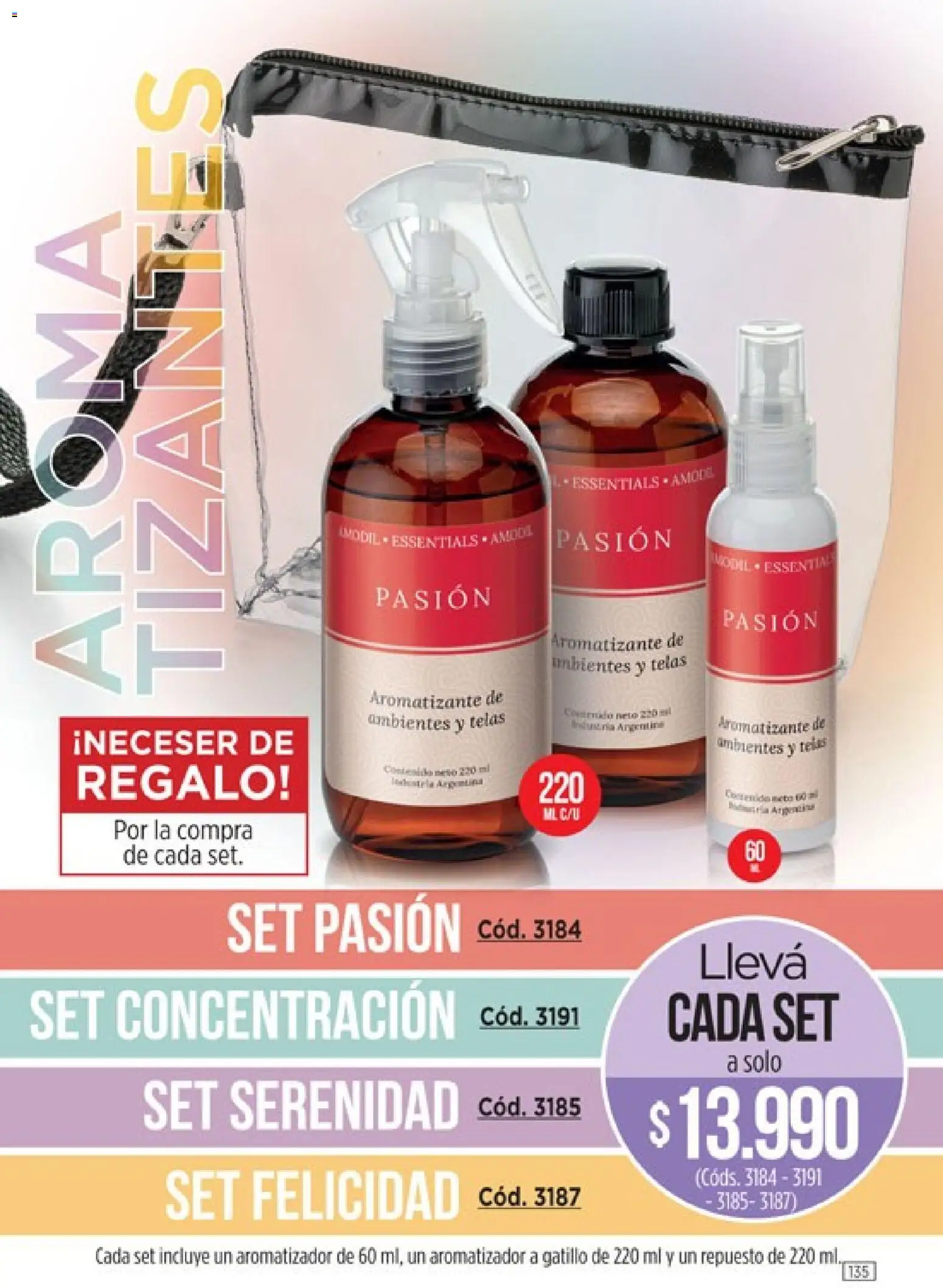 Catálogo Amodil Campaña 4 │ válido desde el 01/03/2026 | Página: 135 | Productos: Aromatizador