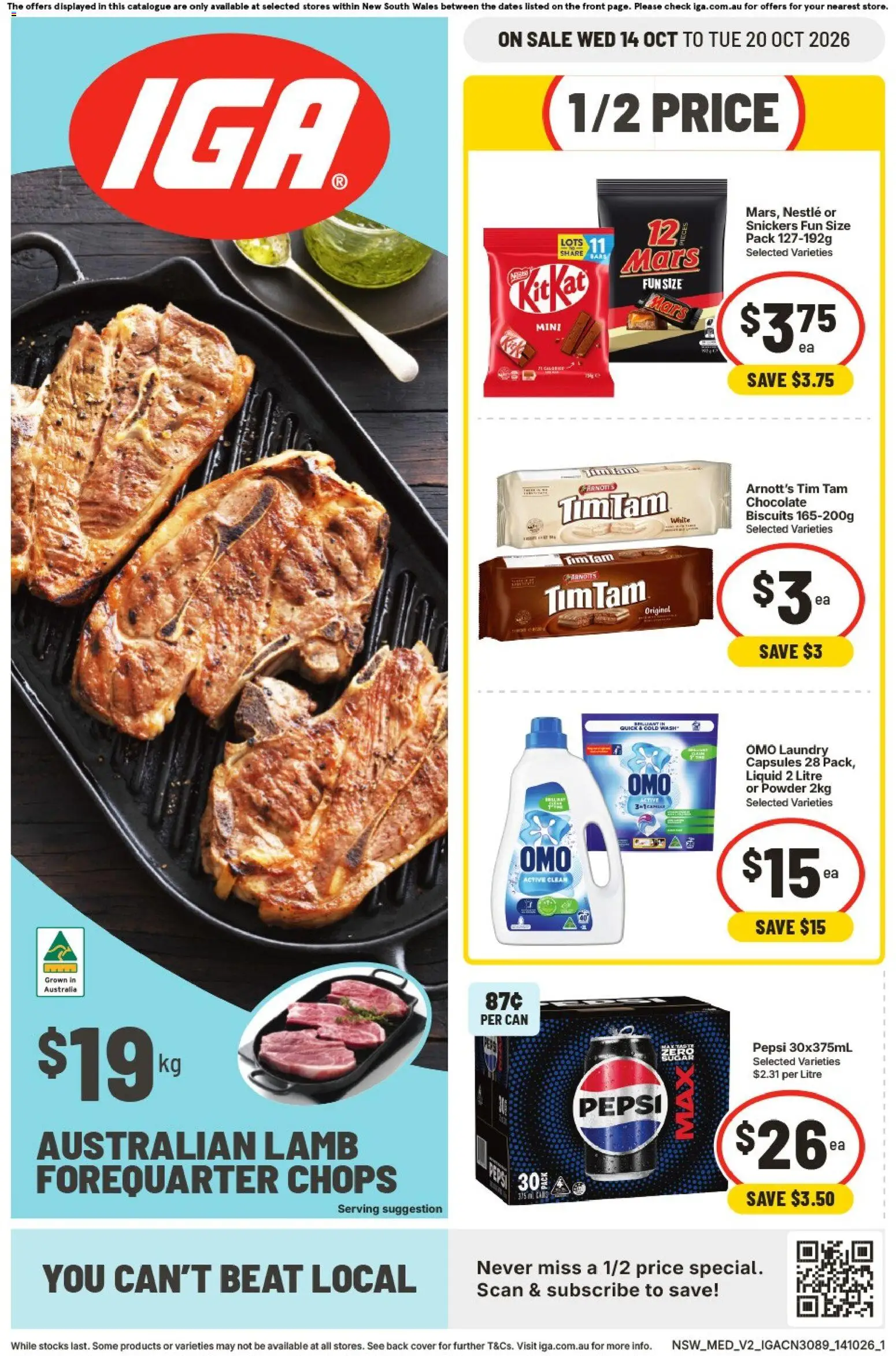IGA catalogue - valid from 14/10/2026 | Page: 1