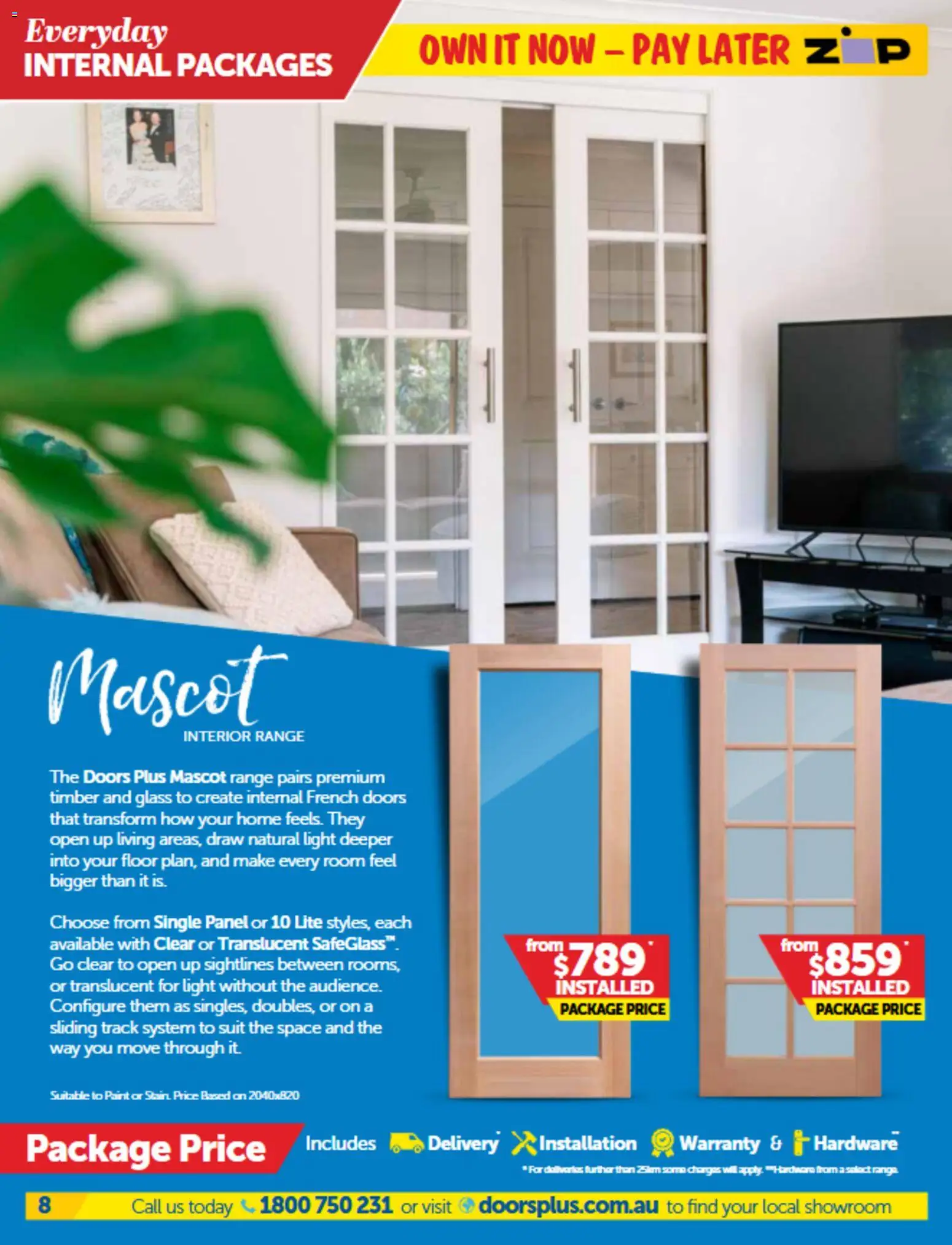 Doors Plus catalogue - valid from 01/10/2026 | Page: 8 | Products: Light, Suit