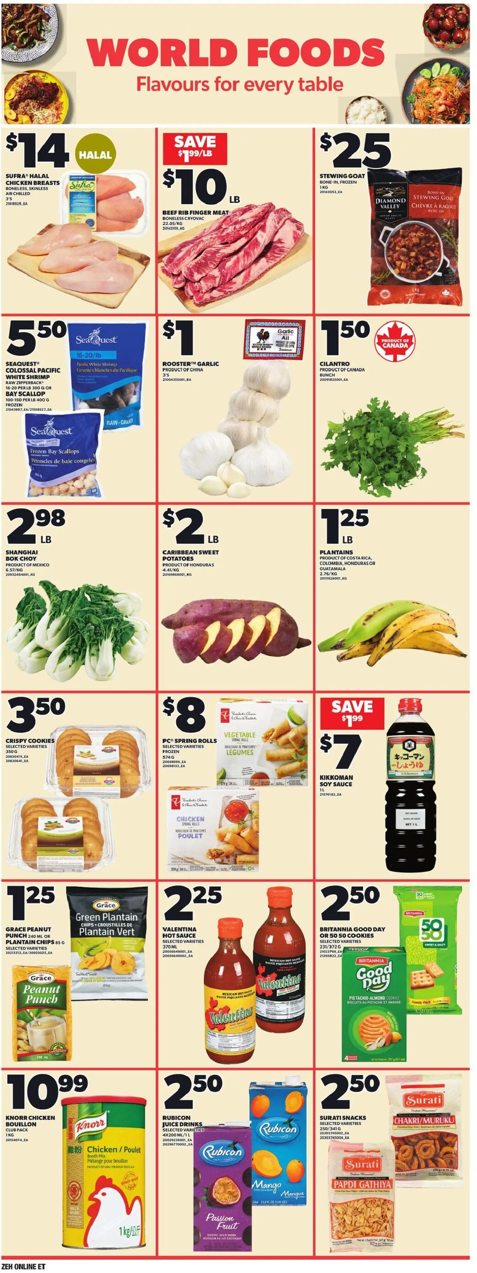 Zehrs flyer valid from Aug 13, 2026 | Page: 8 | Products: Beef, Chips, Salt, Chicken