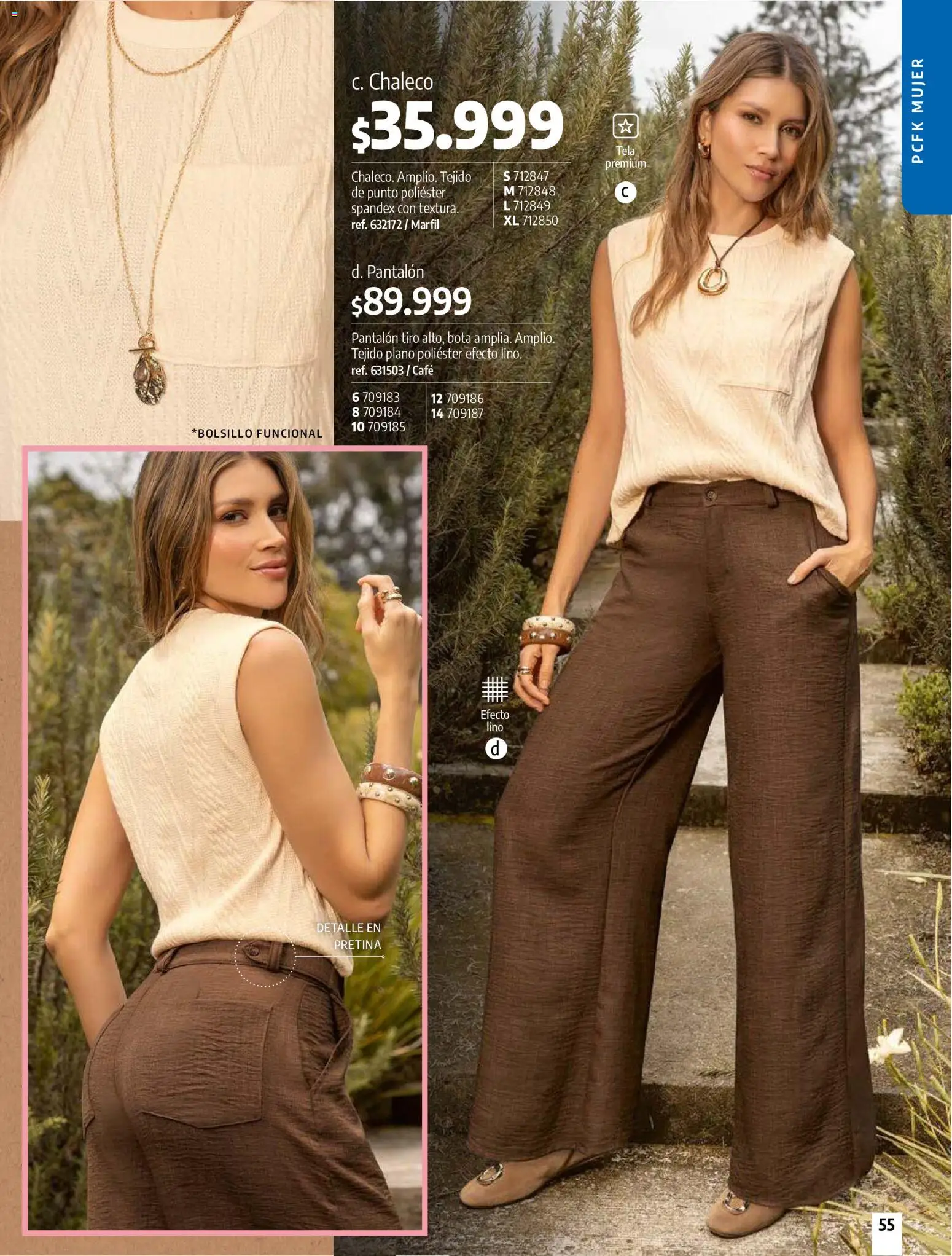 Pacifika revista - valida desde el 21/07/2026 | Página: 54 | Productos: Chaleco, Café