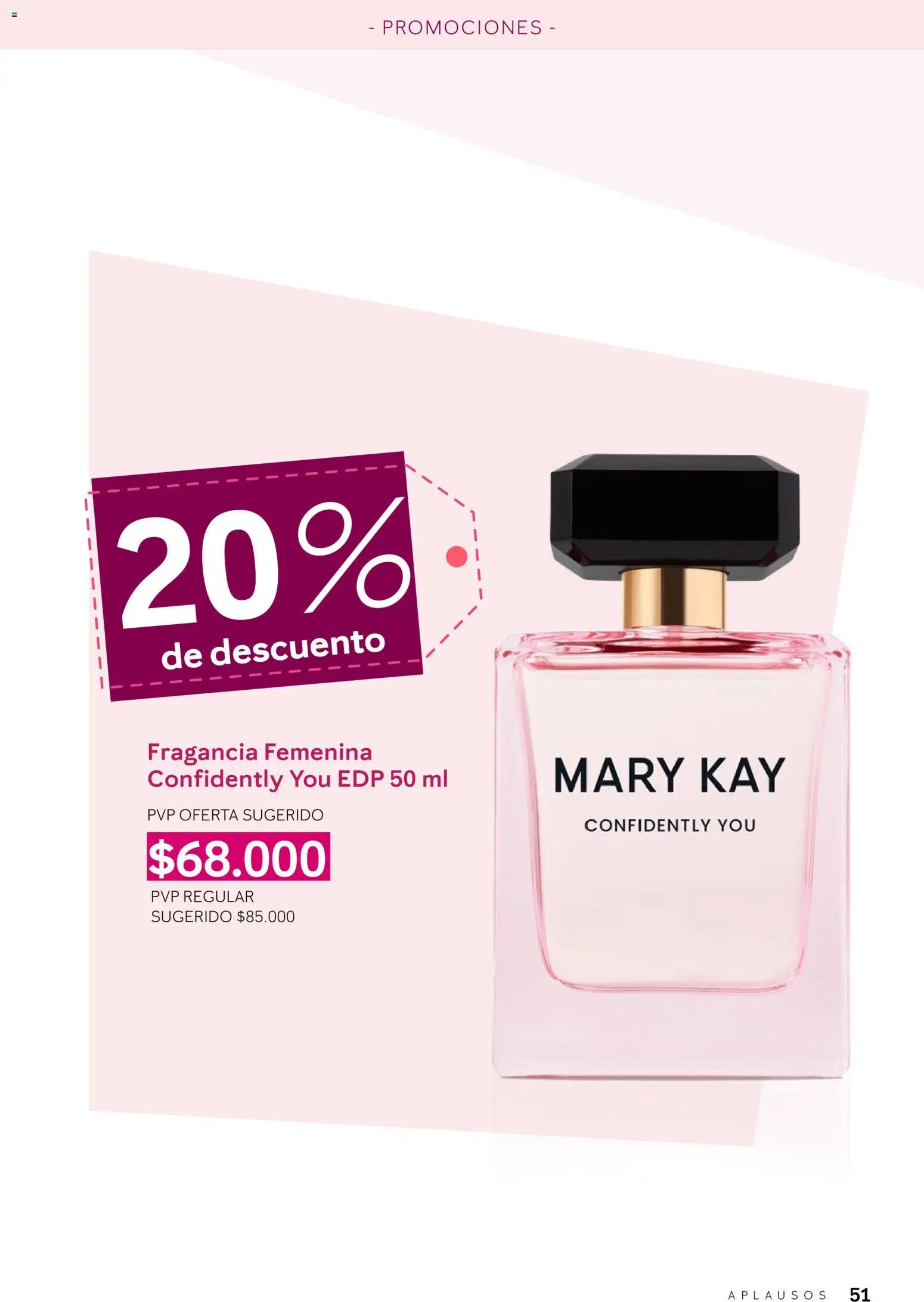 Mary Kay - Aplausos Septiembre 2026 │ válido desde el 01/09/2026 | Página: 51 | Productos: Fragancia