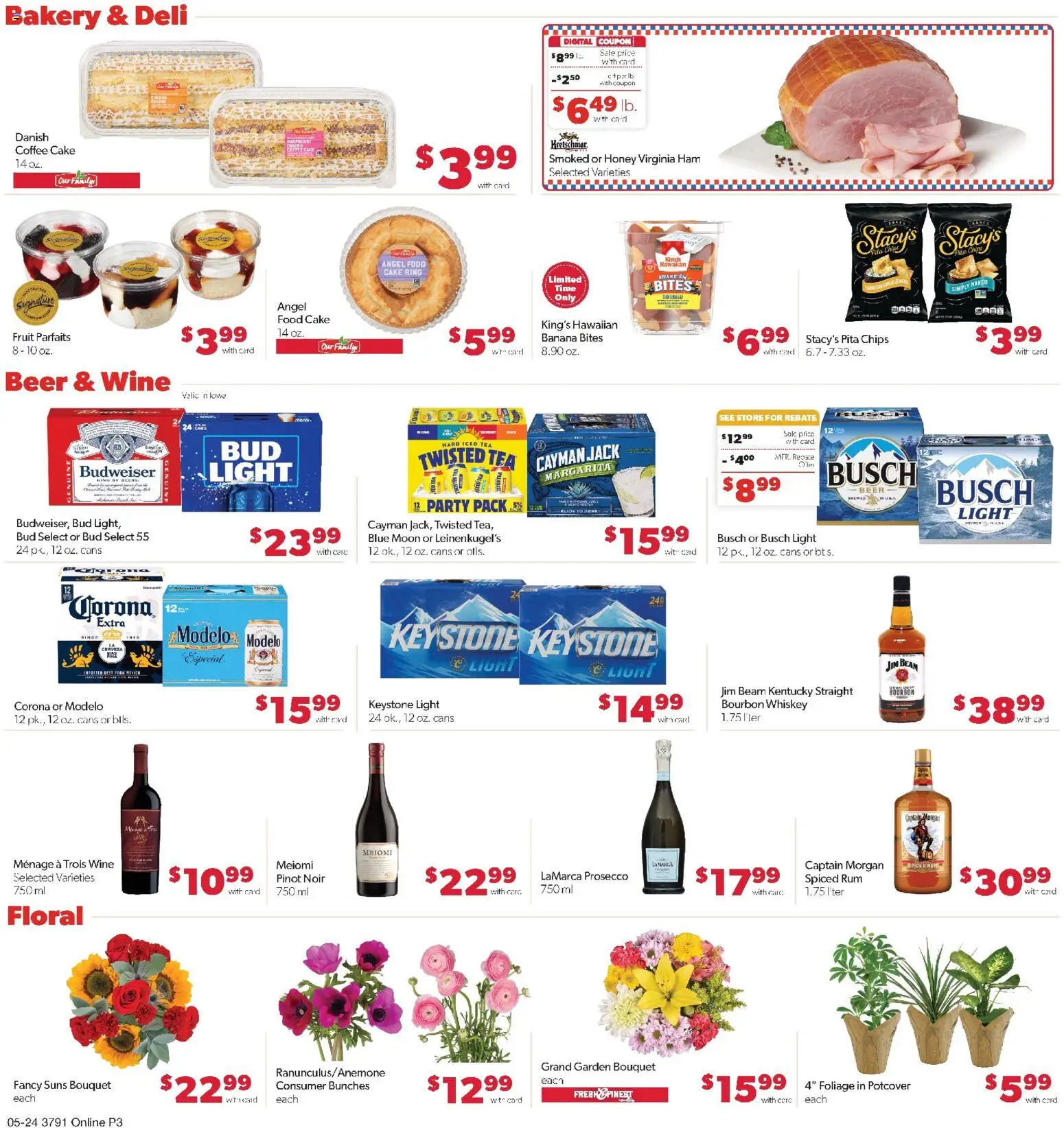 Family Fare Weekly Ad - IA - valid from 24.05.2026 | Page: 7 | Products: Bakery, Coffee, Chips, Angel Food Cake