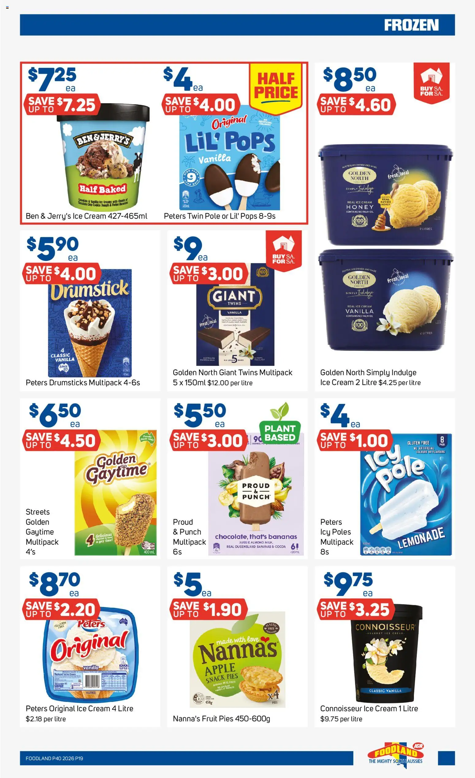 Foodland catalogue - valid from 30/09/2026 | Page: 19 | Products: Brownies, Cocoa, Plant, Fruit