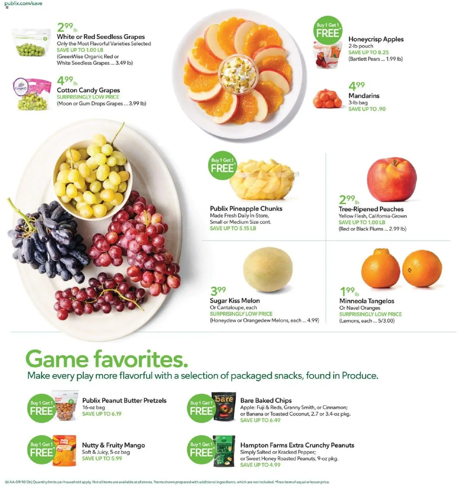 Publix Weekly Ad - valid from 09/09/2026 | Page: 6