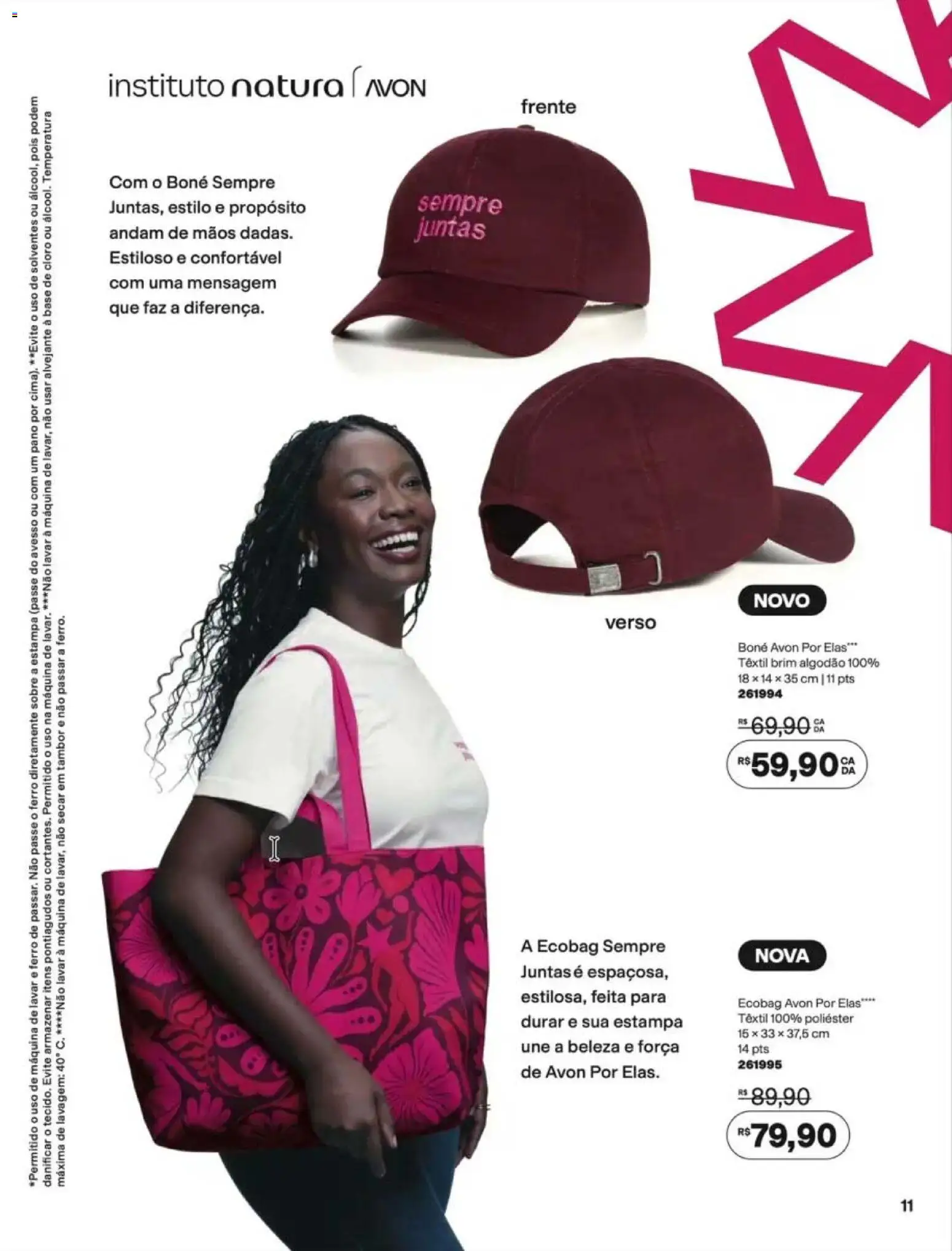 Avon Folheto - válido de 12/10/2026 | Página: 11 | Produtos: Máquina de lavar, Alvejante, Base, Boné