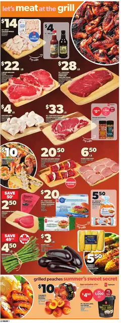 Preview of Zehrs weekly flyer / circulaire from shop Zehrs valid from Jul 2, 2026 | Page: 6 | Products: Ice cream, PC, Grill, Pork