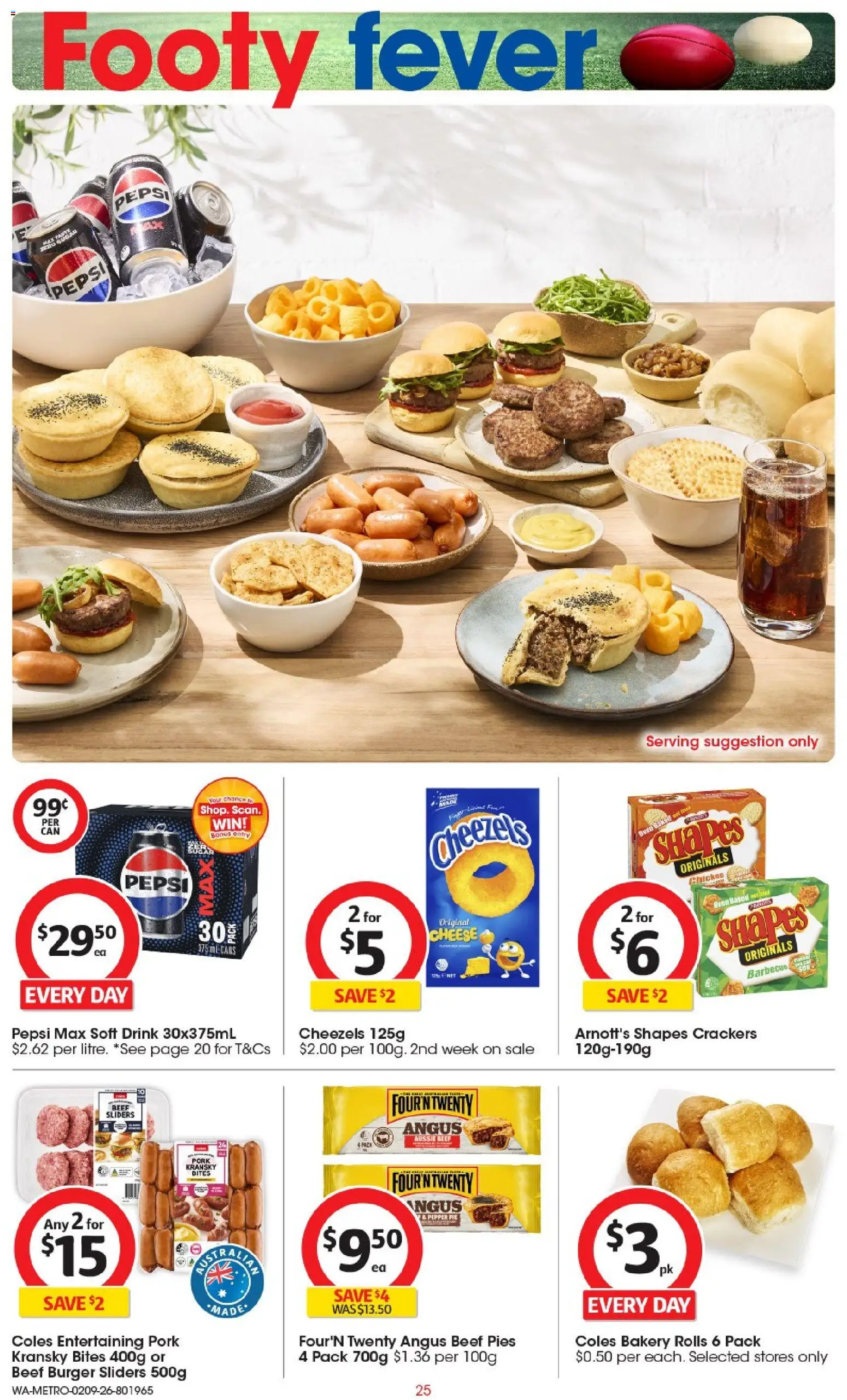 Coles catalogue - valid from 02/09/2026 | Page: 26 | Products: Chicken, Pork, Pepsi Max, Bakery