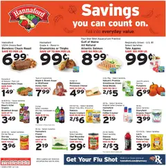 Preview of Hannaford weekly ads valid from 10/11/2026