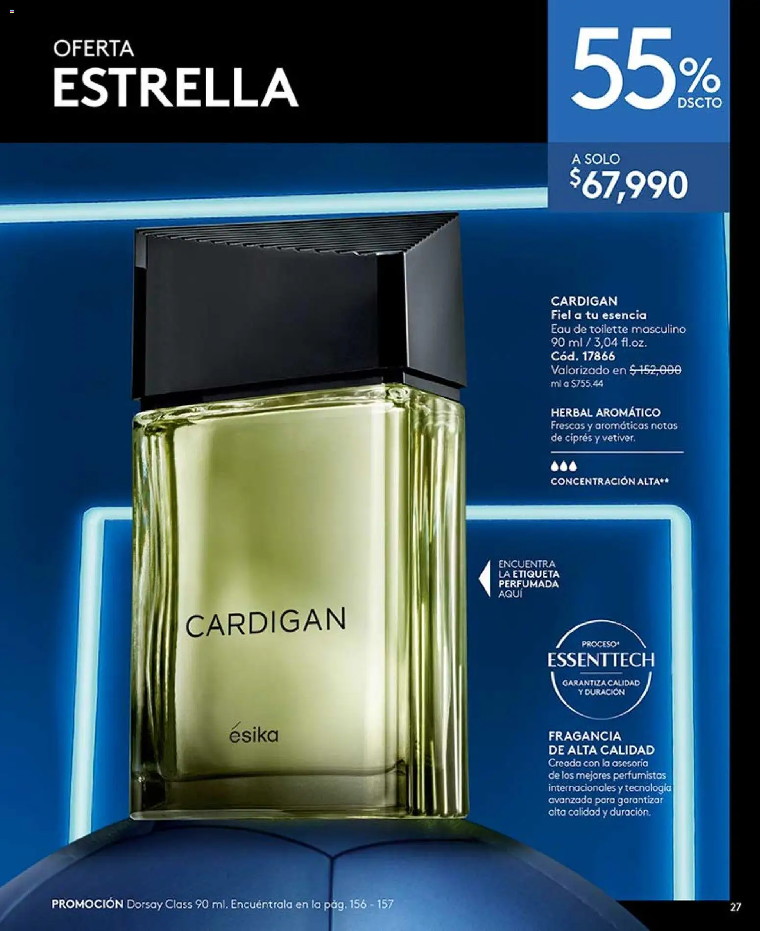 Ésika revista - valida desde el 15.05.2026 | Página: 27 | Productos: Fragancia, Eau de toilette