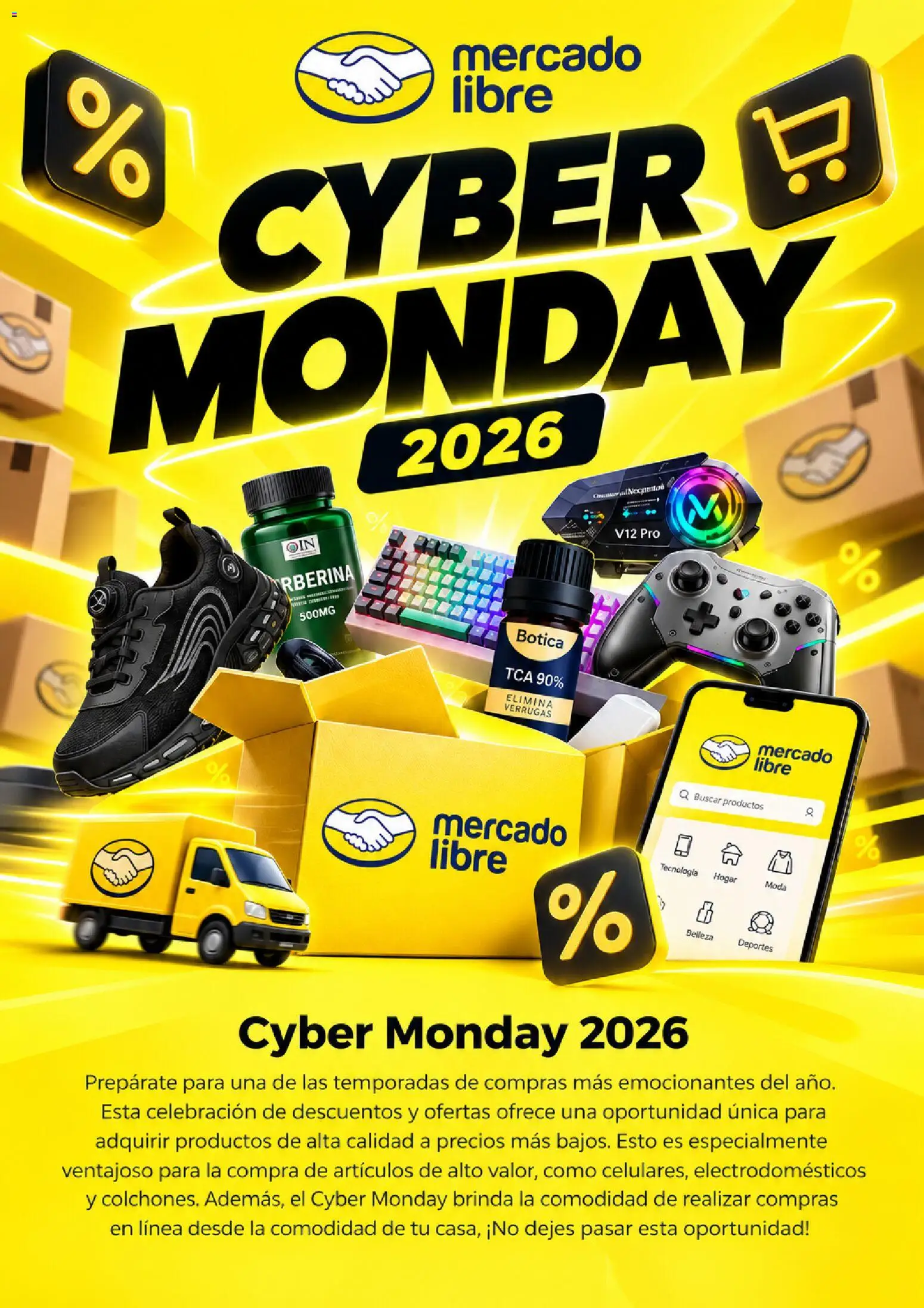 Mercado Libre Cyber Monday │ válido desde el 05.10.2026 | Página: 1