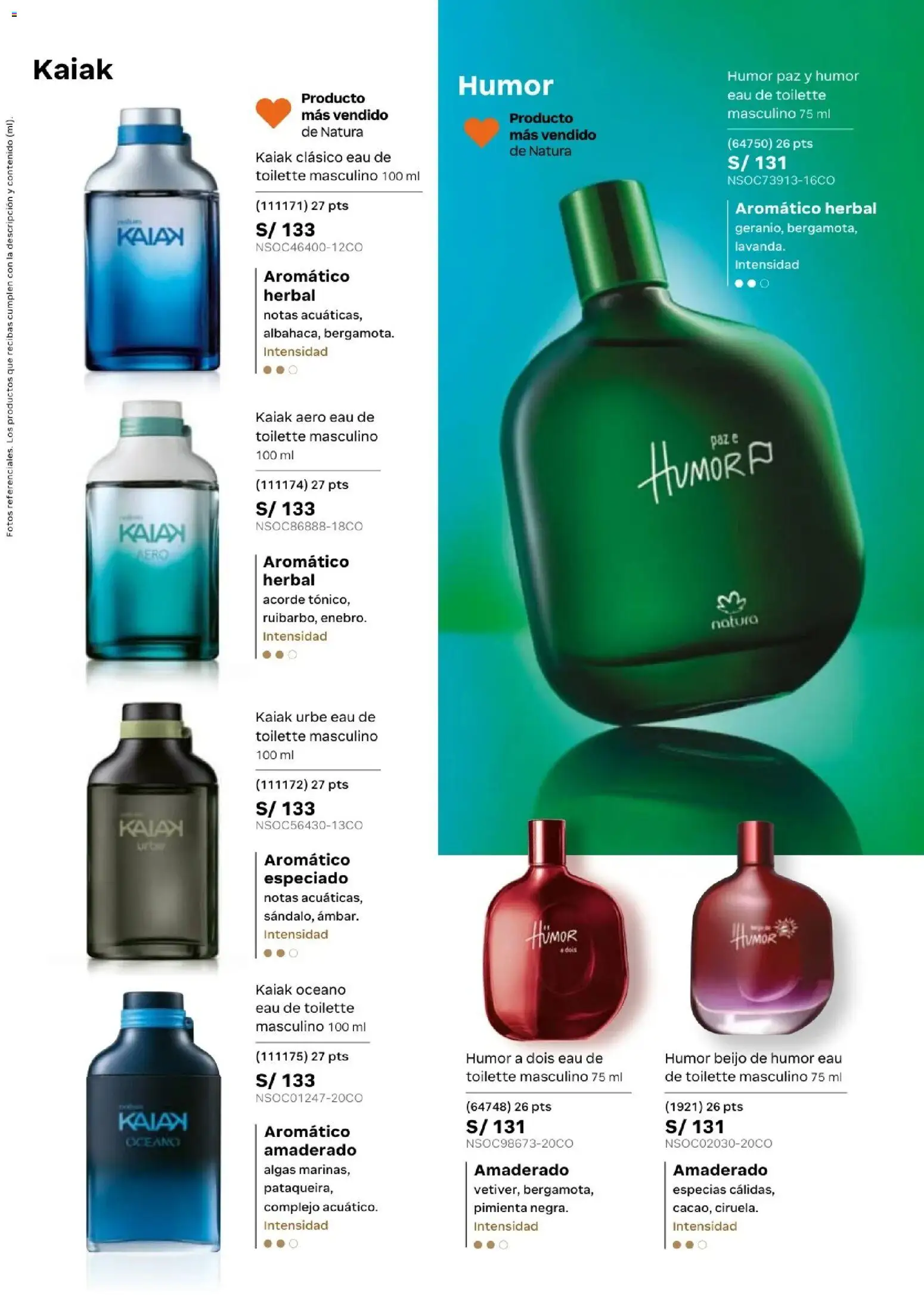 Catálogo Natura válido desde 24.05.2026 | Página: 53 | Productos: EAU de Toilette