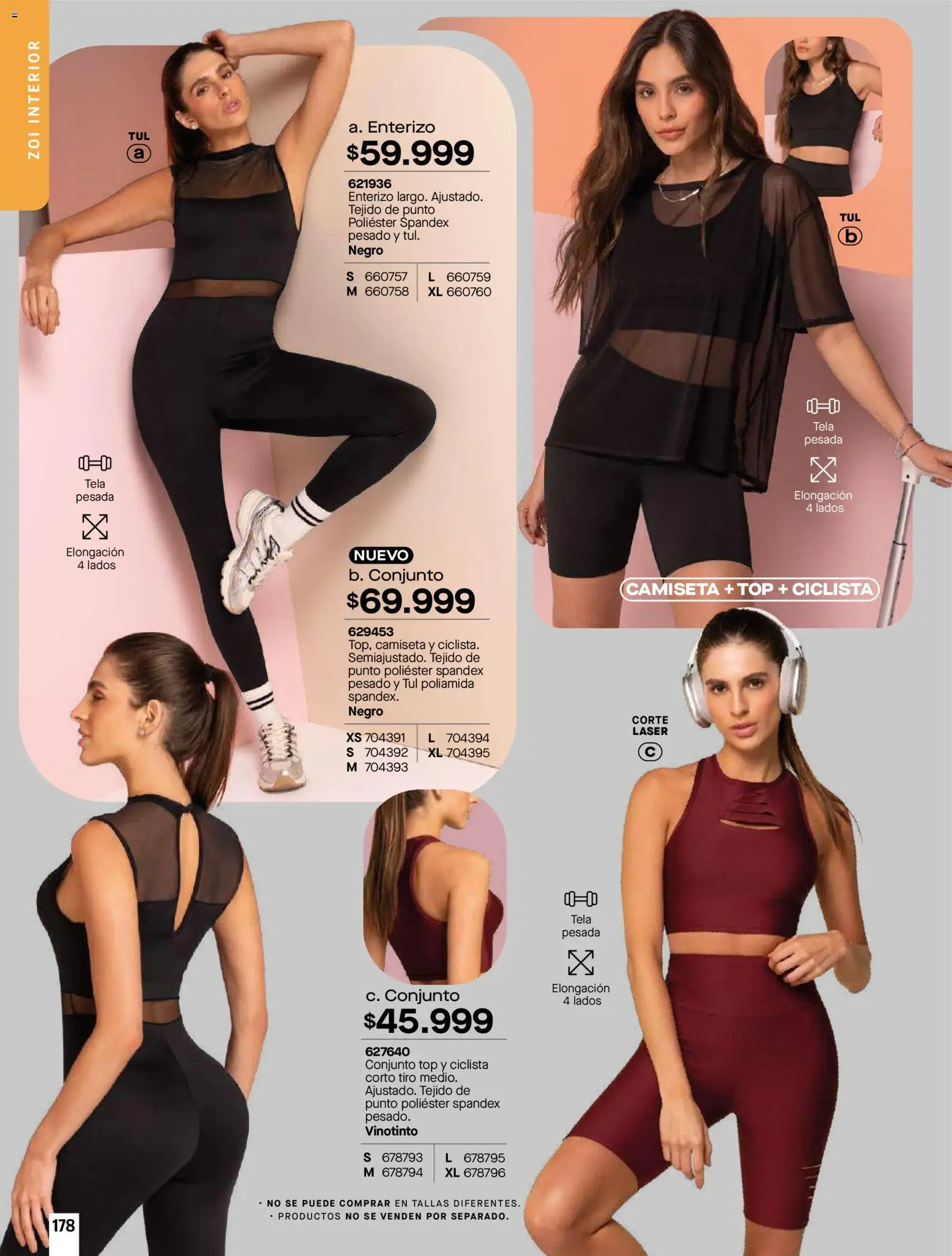 Carmel revista - valida desde el 01/04/2026 | Página: 178 | Productos: Camiseta, Top, Conjunto, Enterizo