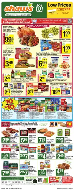 Preview of Shaw's weekly ads valid from 09/25/2026