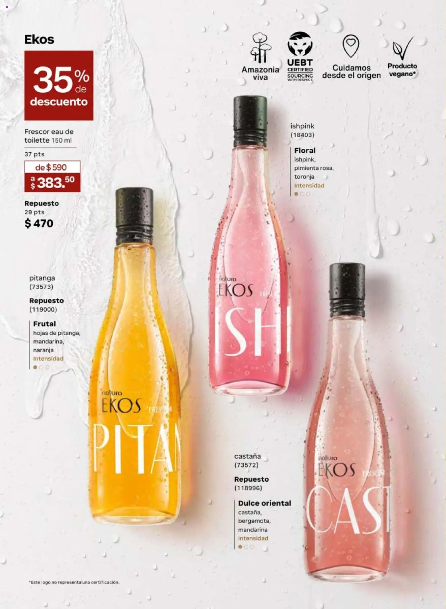 Nuevas ofertas de Natura válidas en toda la República Mexicana desde el 20/02/2026. ¡Encuentra las mejores ofertas en Natura campaña 4 2026! | Página: 18 | Productos: Pimienta, Toronja, Dulce