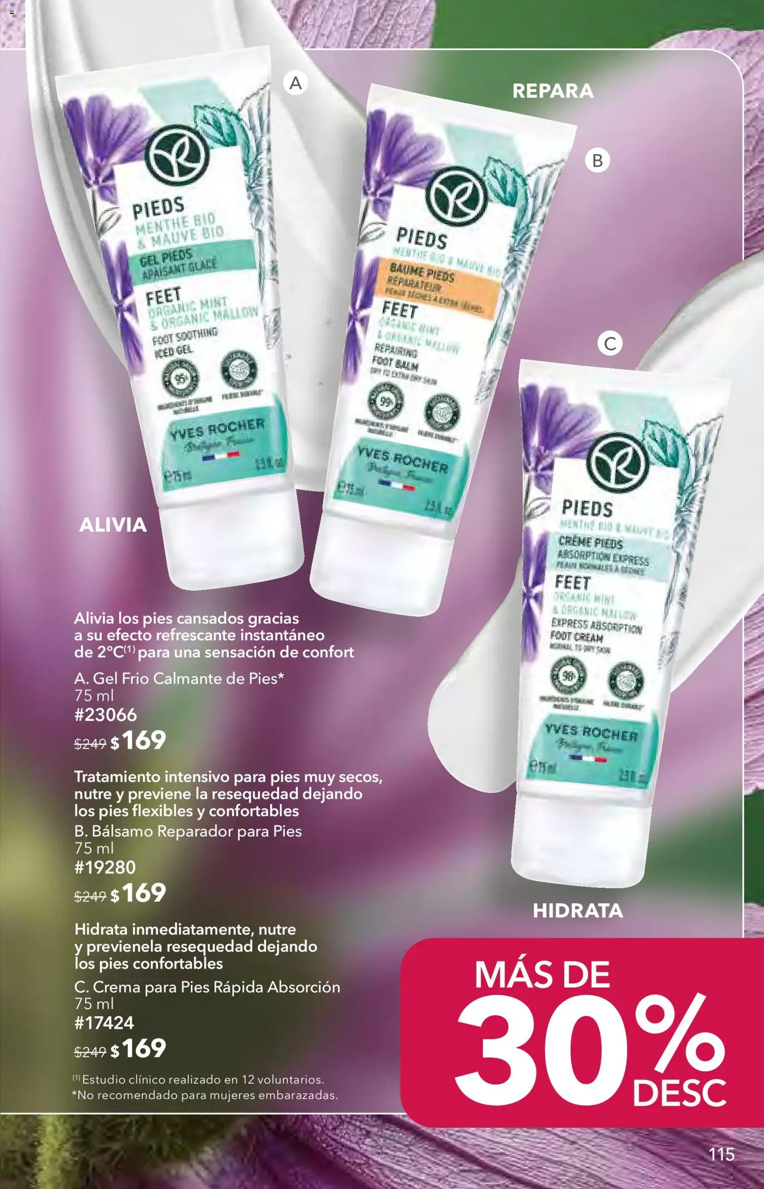 Nuevas ofertas de Yves Rocher válidas en toda la República Mexicana desde el 12.05.2026. ¡Encuentra las mejores ofertas en Yves Rocher campaña 7 2026! | Página: 117 | Productos: Crema, Bálsamo