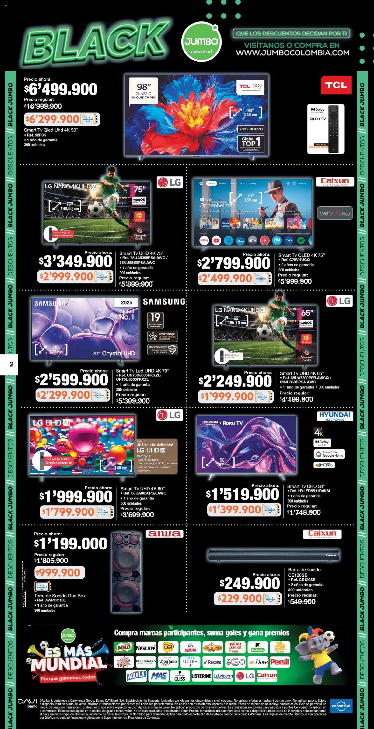Jumbo revista - valida desde el 28.05.2026 | Página: 2 | Productos: Audio, Banco, Sobre