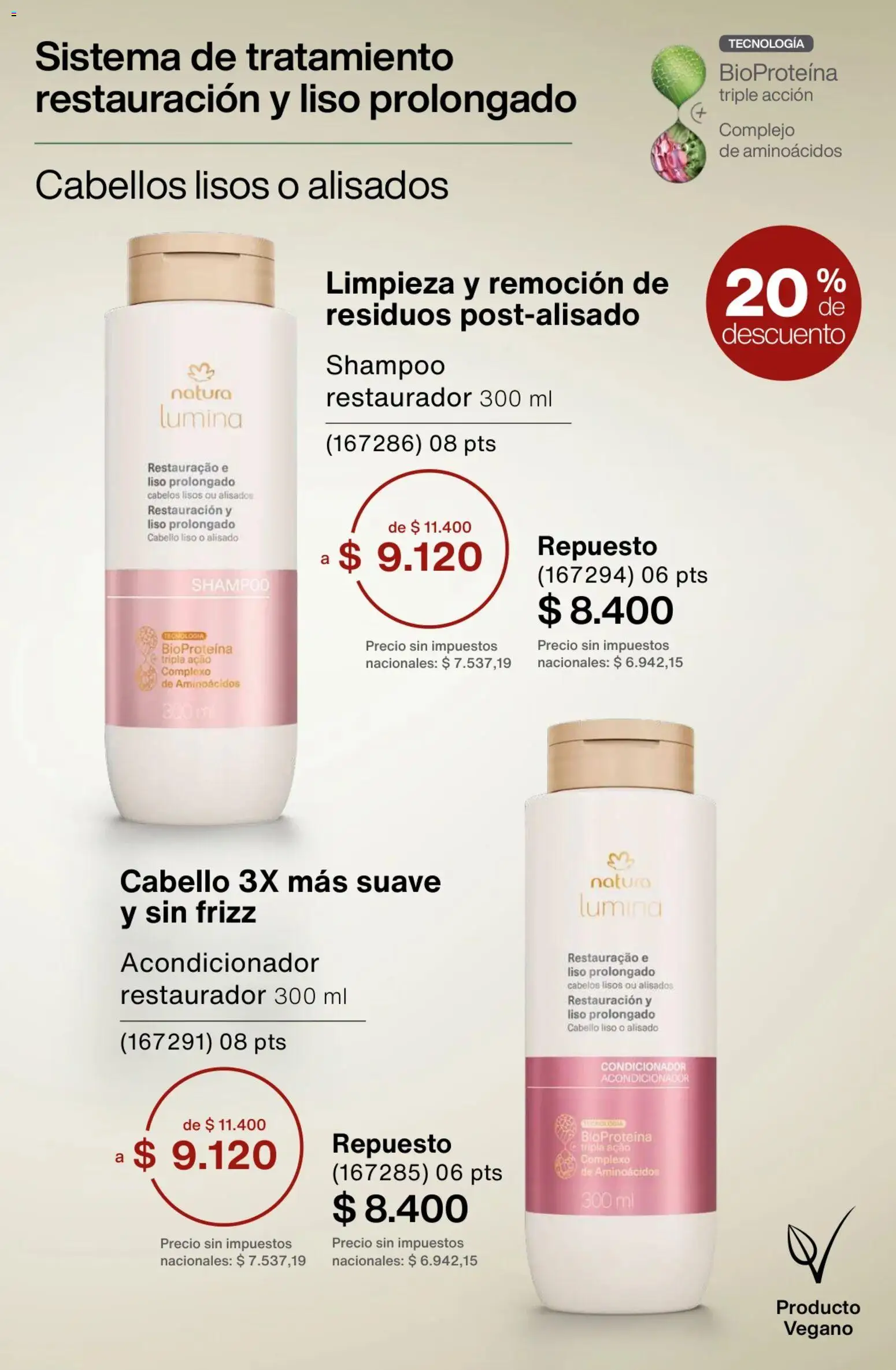 Catálogo Natura Ciclo 3 │ válido desde el 09/02/2026 | Página: 225 | Productos: Shampoo, Acondicionador