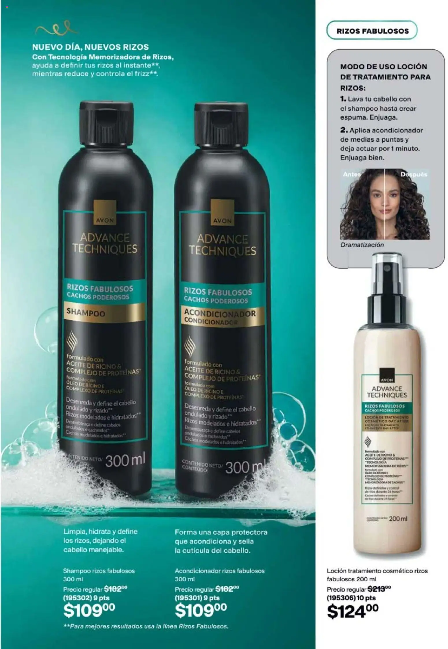 Nuevas ofertas de AVON válidas en toda la República Mexicana desde el 21/08/2026. ¡Encuentra las mejores ofertas en AVON campaña 13 2026! | Página: 153 | Productos: Aceite, Loción, Acondicionador