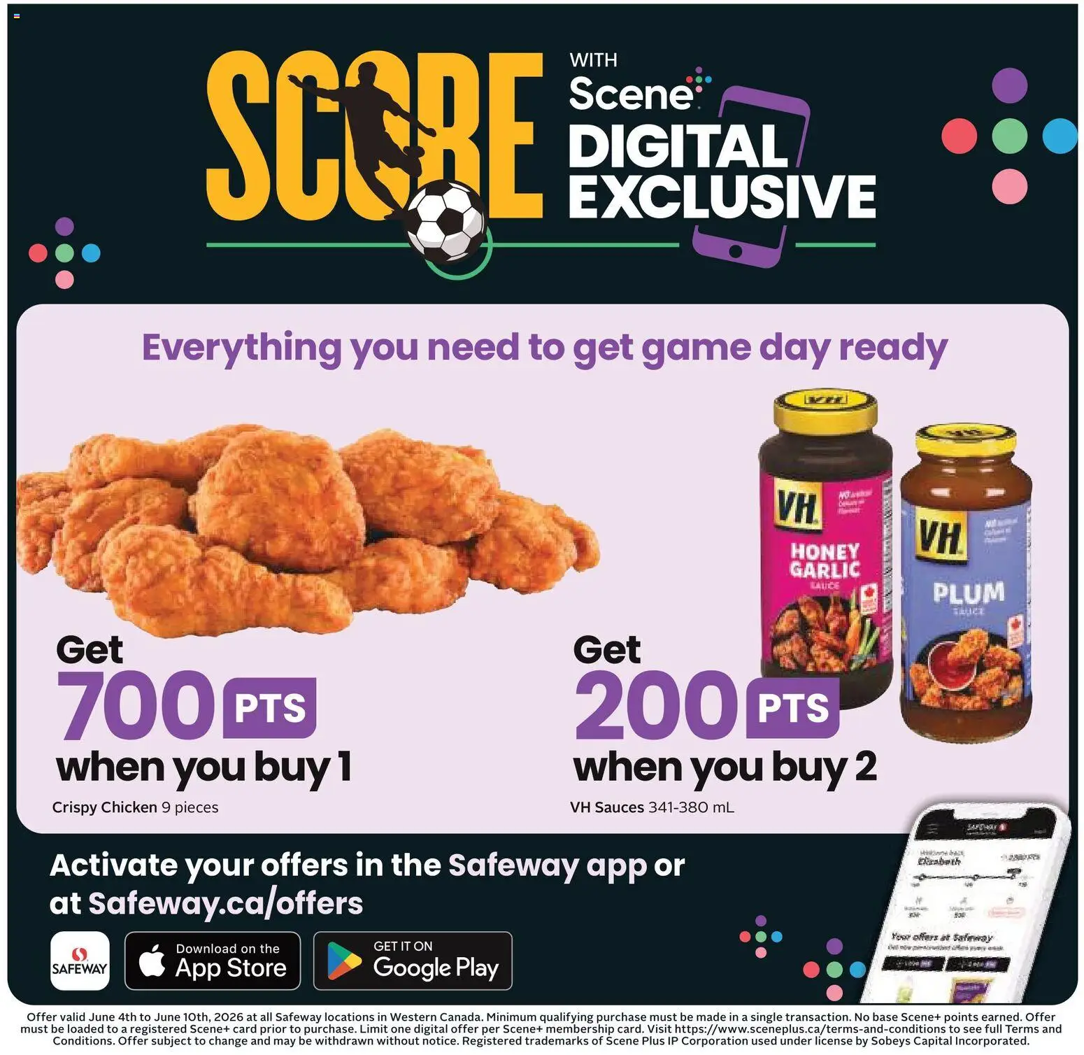 Safeway flyer valid from 04.06.2026 | Page: 14 | Products: Game, Chicken