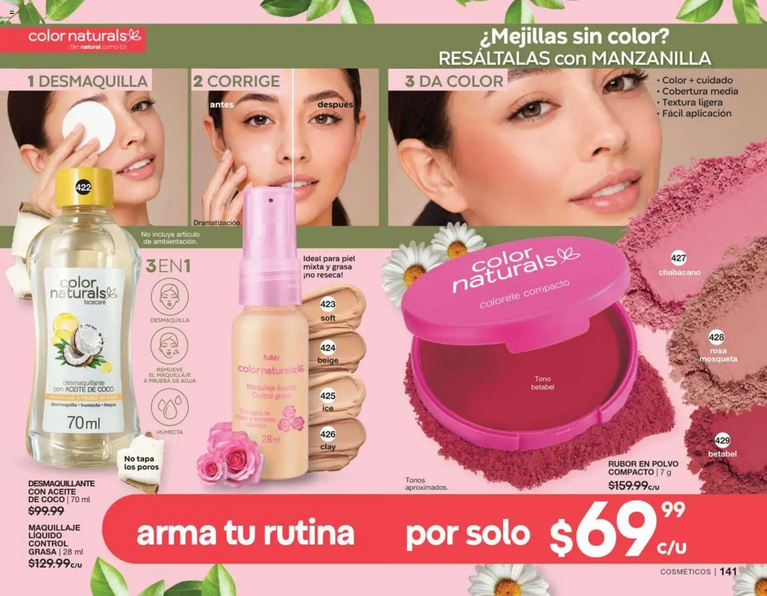 Nuevas ofertas de Fuller válidas en toda la República Mexicana desde el 02/09/2026. ¡Encuentra las mejores ofertas en Fuller campaña 11 2026! | Página: 72 | Productos: Aceite de coco, Agua, Desmaquillante, Maquillaje
