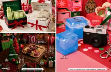 Preview of Staples flyer - Holiday idea book from shop Staples valid from Sep 10, 2026 | Page: 10
