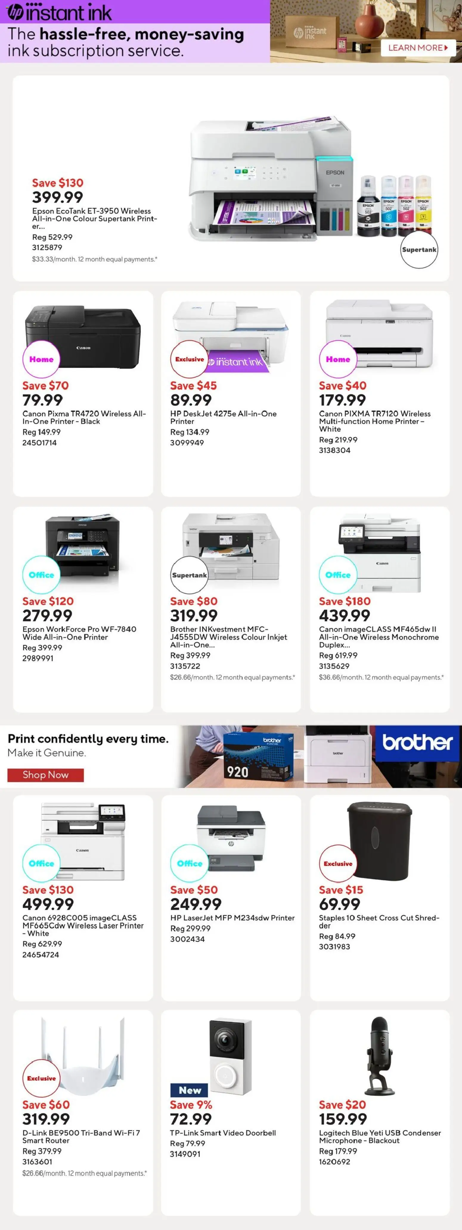 Staples flyer valid from Jul 17, 2026 | Page: 10
