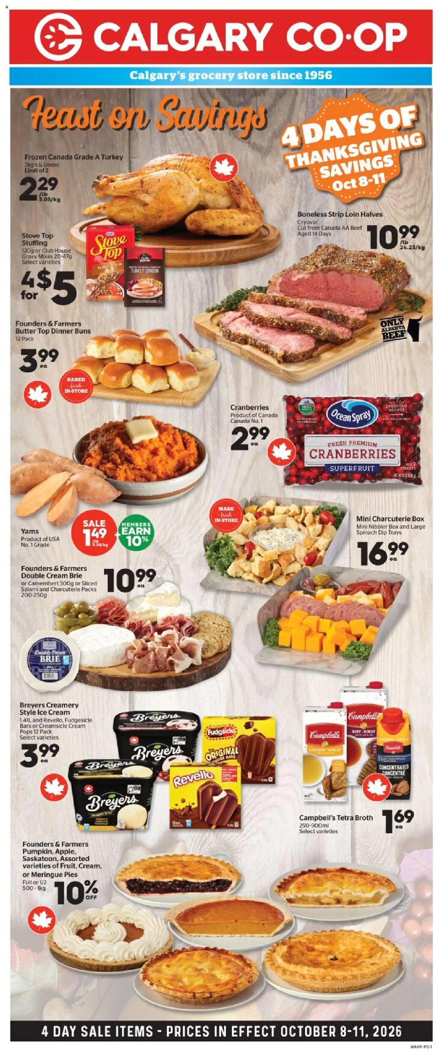 Calgary Co-op flyer valid from Oct 8, 2026 | Page: 1