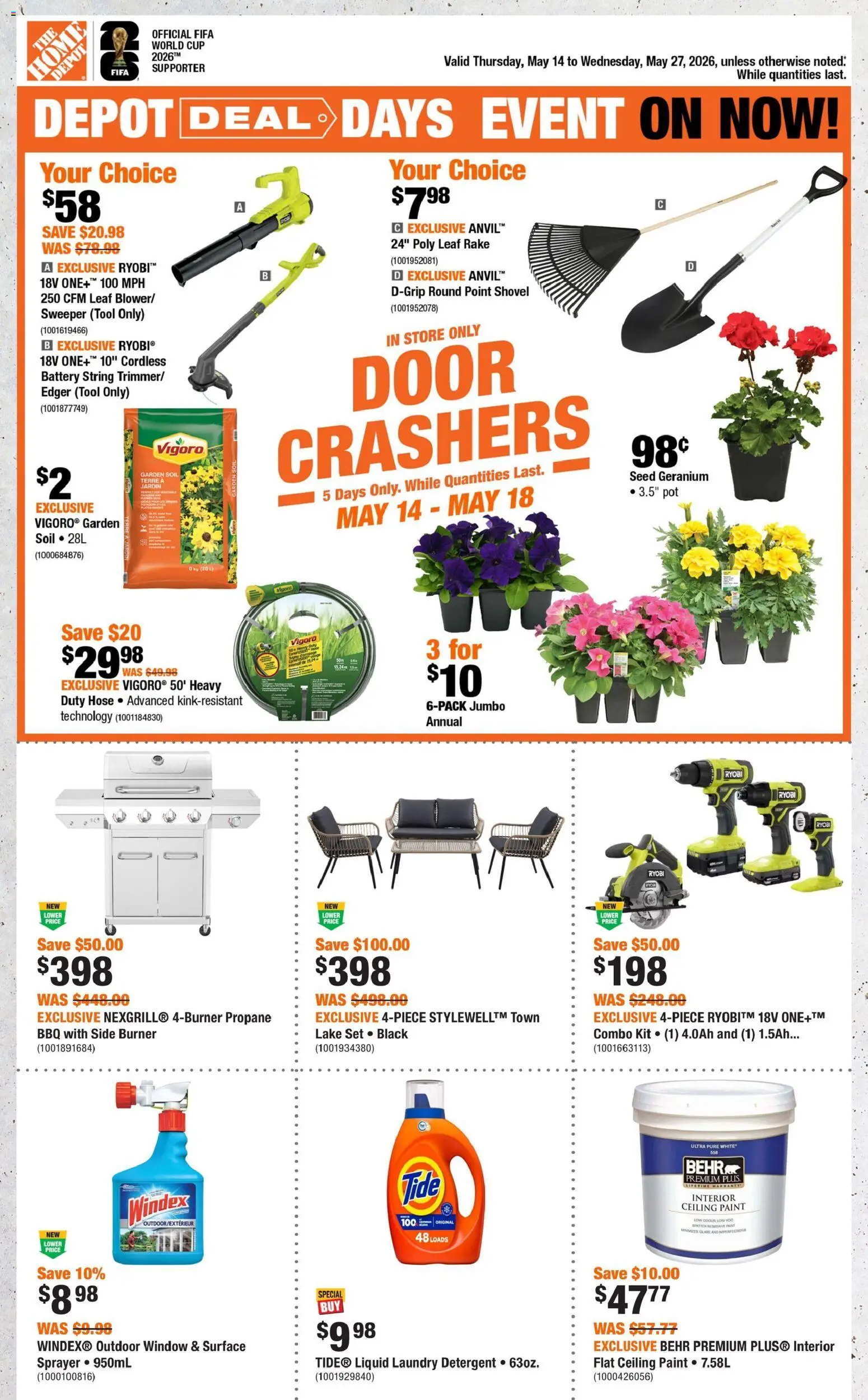 Home Depot flyer valid from 14.05.2026 | Page: 1