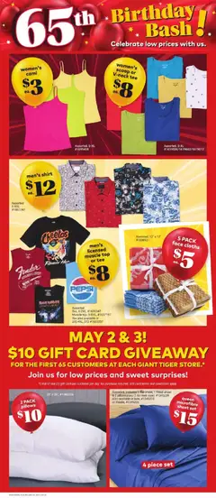 Preview of Giant Tiger Weekly Flyer from shop Giant Tiger valid from 29.04.2026 | Page: 5