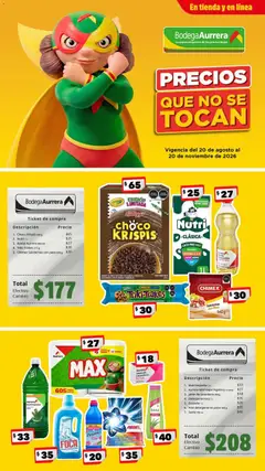 Vista previa de Bodega Aurrerá folleto, nuevo folleto de la tienda, válido en México a partir del 20/08/2026
