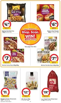 Preview of McCain Family Pizza, Family Pizza Cheese & Bacon Classic Crust - valid from 19/08/2026 | Page: 37