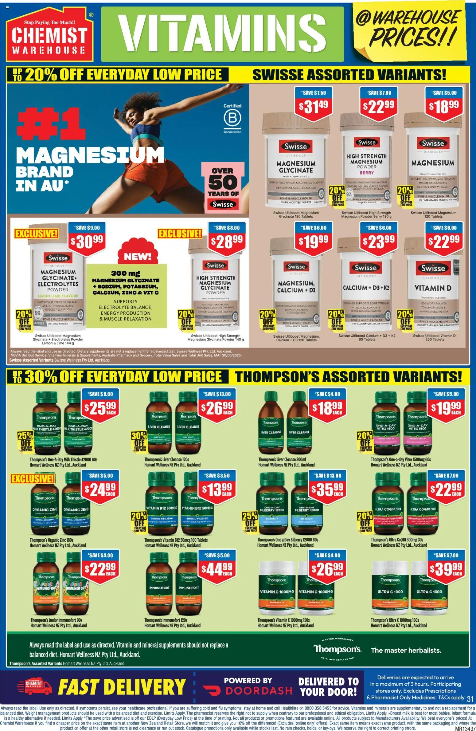 Chemist Warehouse catalogue from 25 Jun 2026 | Page: 31