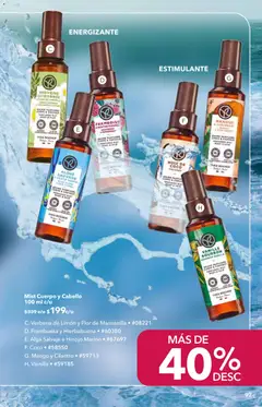 Vista previa de Yves Rocher campaña 7 2026, nuevo folleto de la tienda, válido en México a partir del 12.05.2026 | Página: 99 | Productos: Hinojo, Limón, Mango