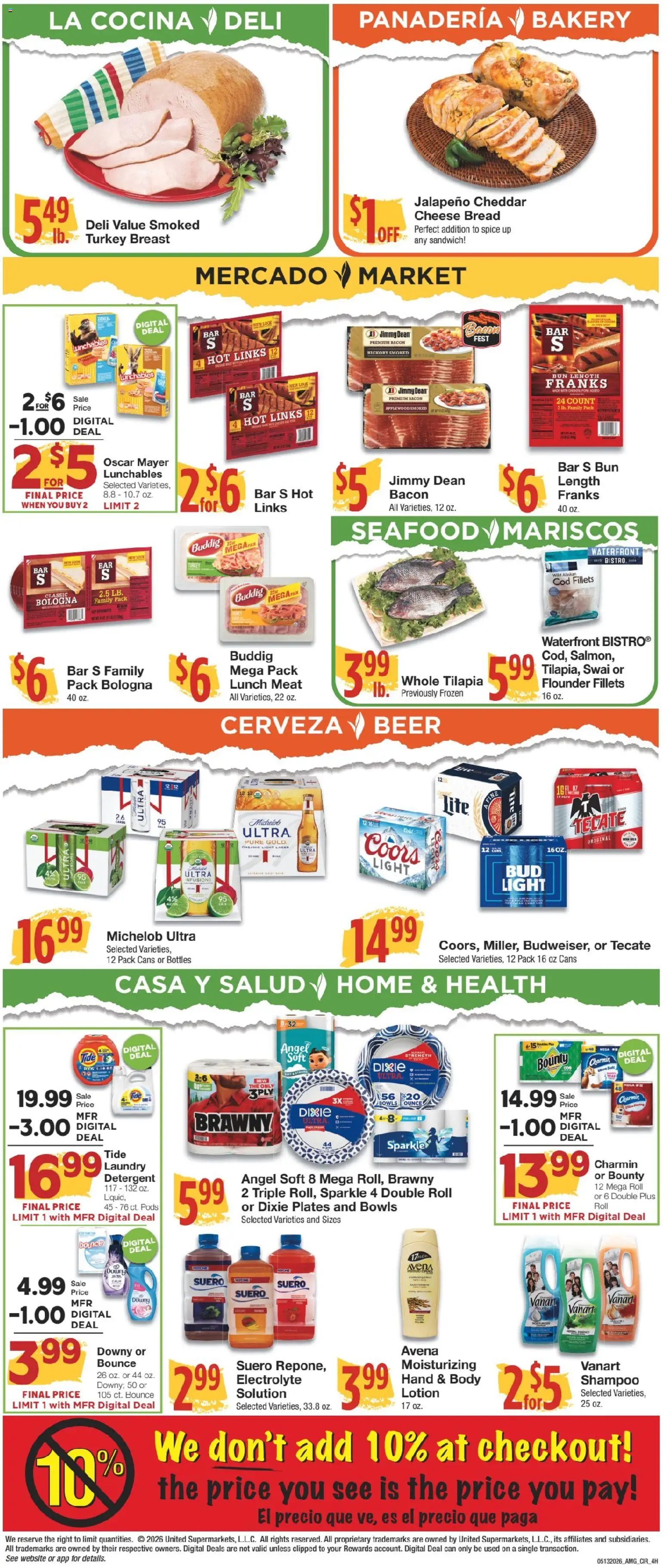 United Supermarkets Ad - valid from 13.05.2026 | Page: 4