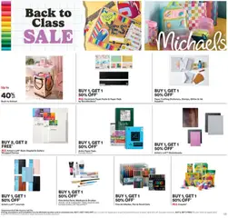 Preview of Michaels weekly ads valid from 07/19/2026