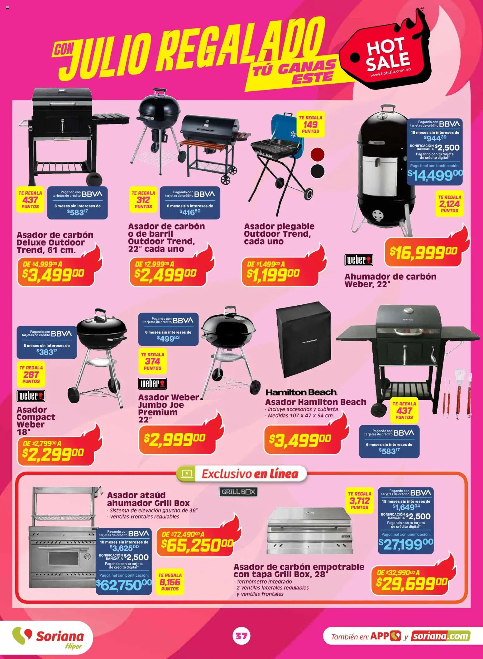 Nuevas ofertas de Soriana válidas en toda la República Mexicana desde el 25.05.2026. ¡Encuentra las mejores ofertas en Soriana Hot Sale Híper Nacional! | Página: 38 | Productos: Termómetro, Té