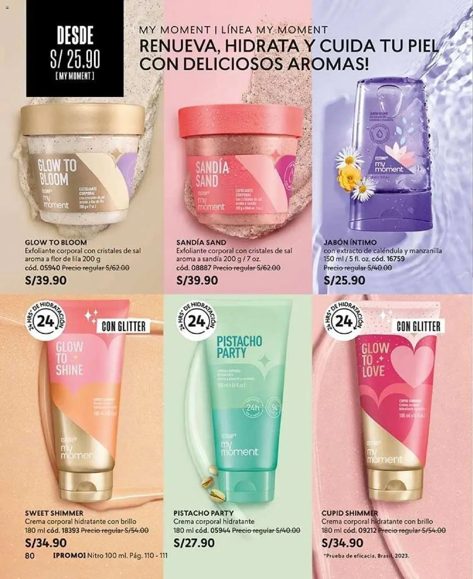 Catálogo CyZone válido desde 22/08/2026 | Página: 80 | Productos: Exfoliante, Jabón, Crema, Sandía