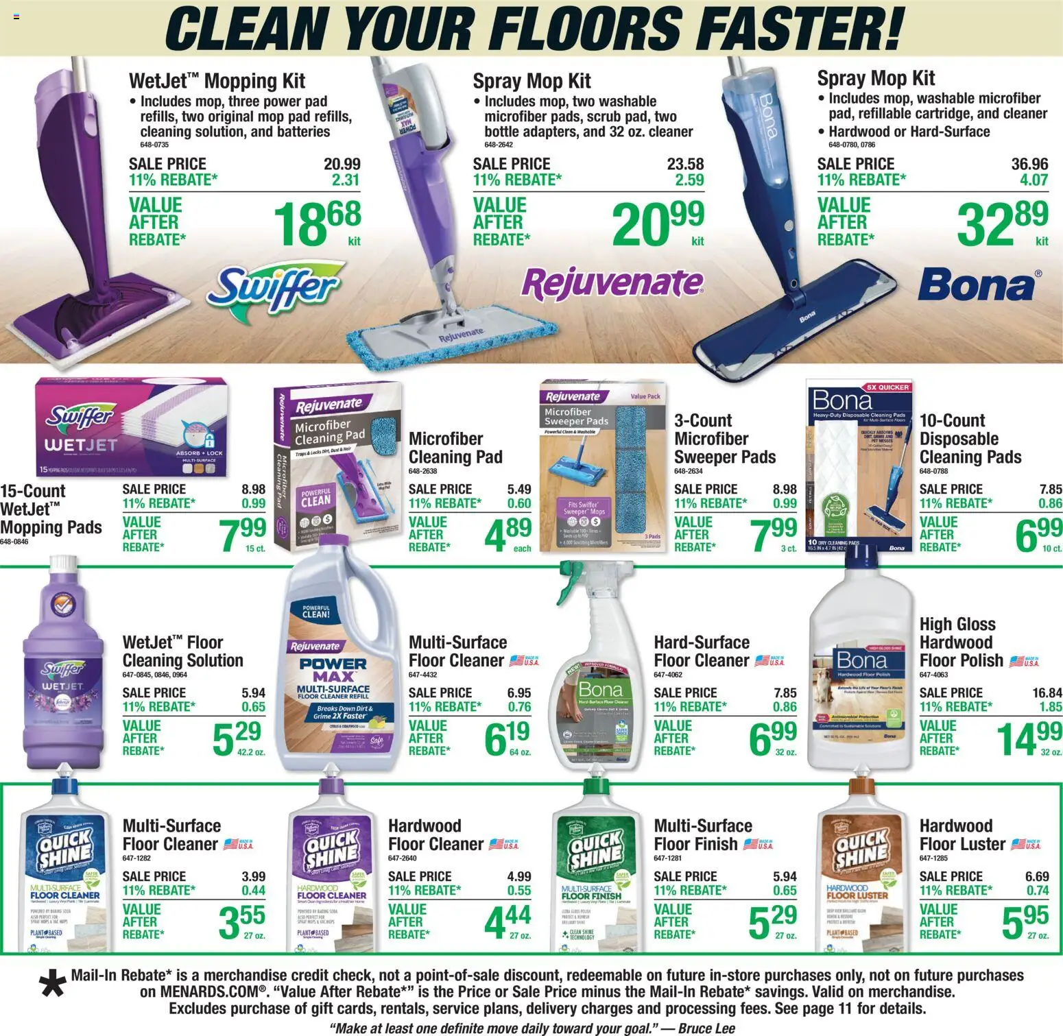 Menards Weekly Ad - valid from 07.05.2026 | Page: 19 | Products: Pads