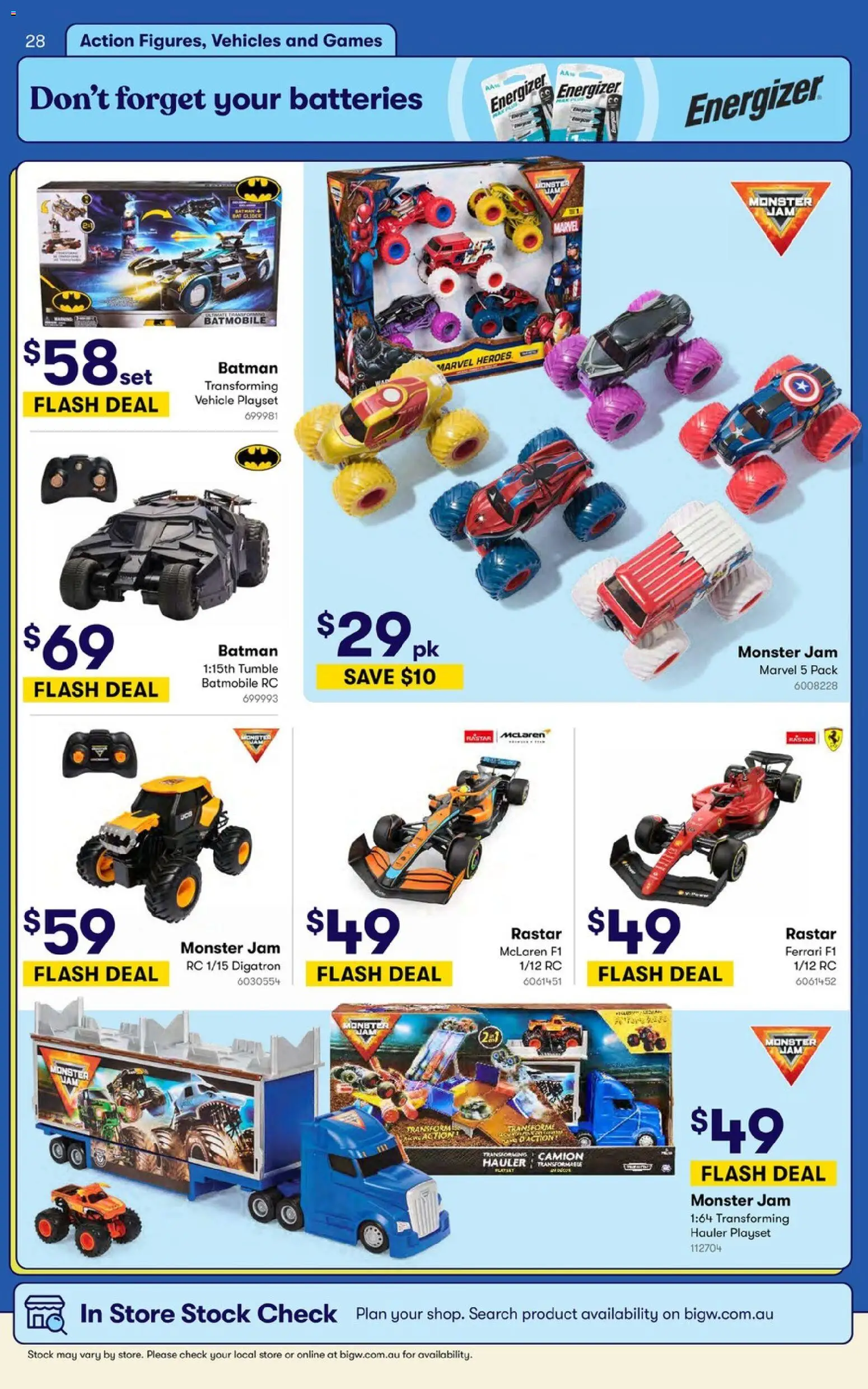 Big W catalogue - valid from 09.06.2026 | Page: 28 | Products: Batteries