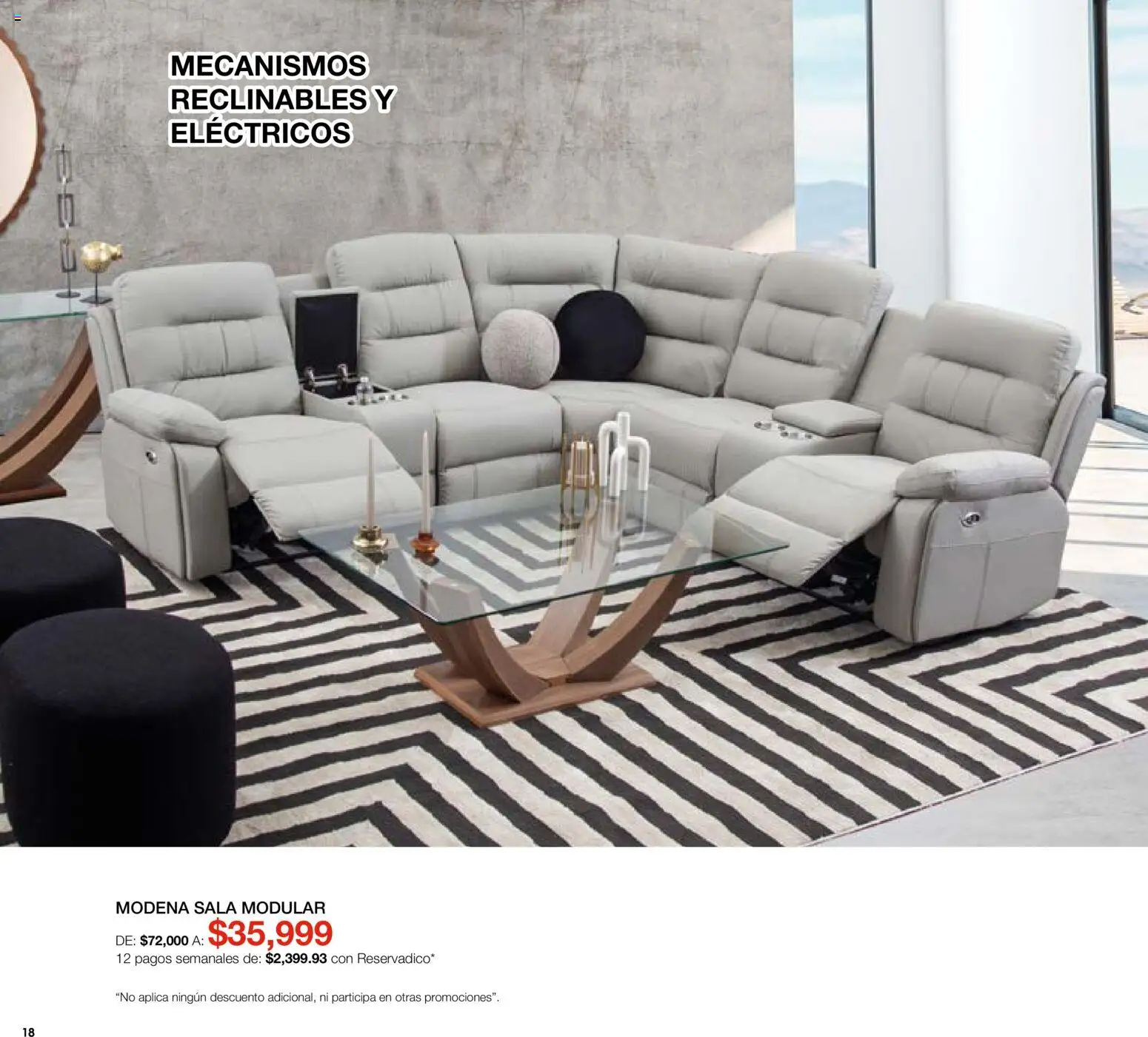 Nuevas ofertas de Muebles Dico válidas en toda la República Mexicana desde el 01/08/2026. ¡Encuentra las mejores ofertas en Muebles Dico catálogo! | Página: 18 | Productos: Modular