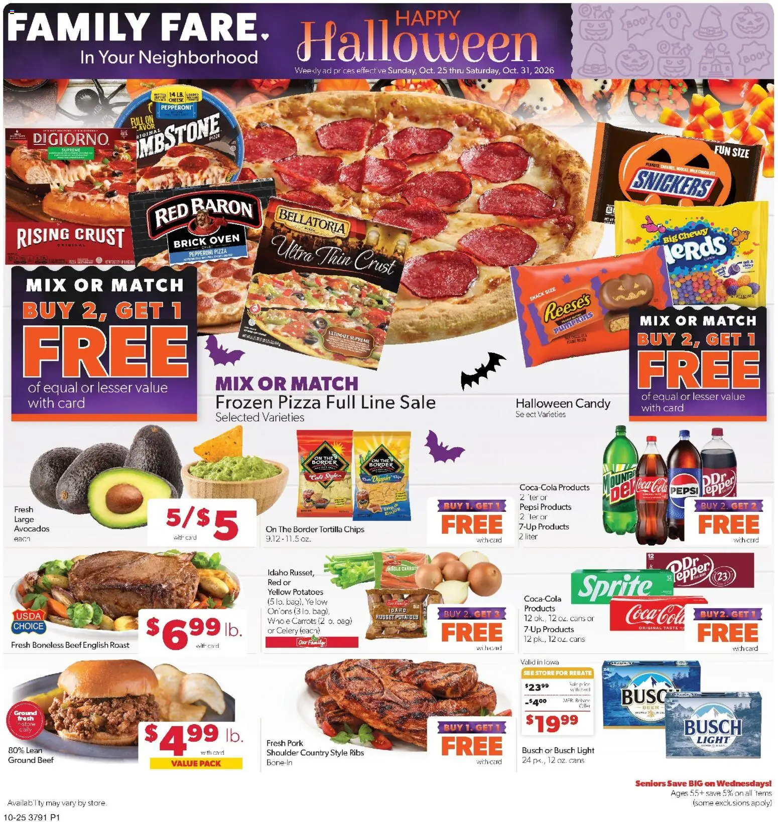 Family Fare Weekly Ad - IA - valid from 10/25/2026 | Page: 1