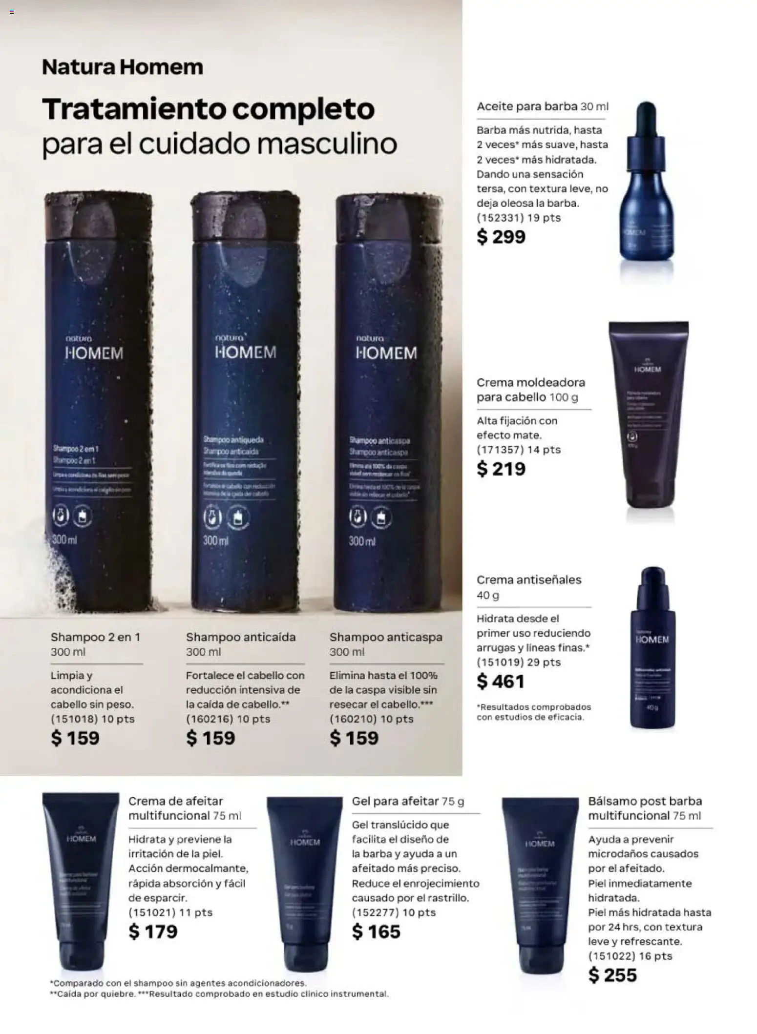 Nuevas ofertas de Natura válidas en toda la República Mexicana desde el 20/02/2026. ¡Encuentra las mejores ofertas en Natura campaña 4 2026! | Página: 40 | Productos: Crema, Bálsamo, Shampoo, Shampoo anticaspa